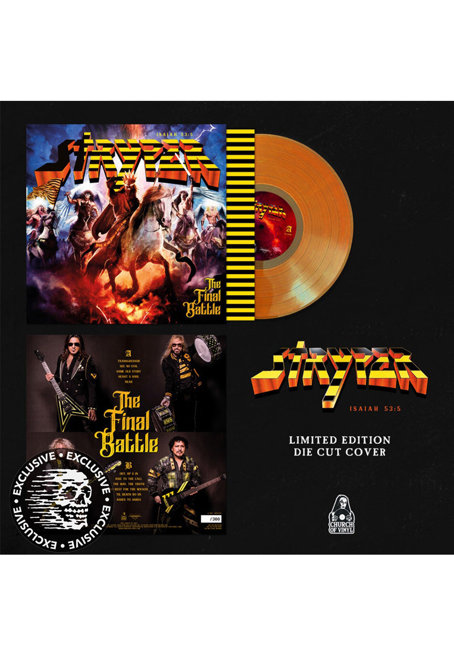 Stryper - The Final Battle Orange - Colored Vinyl | Neutral-Image