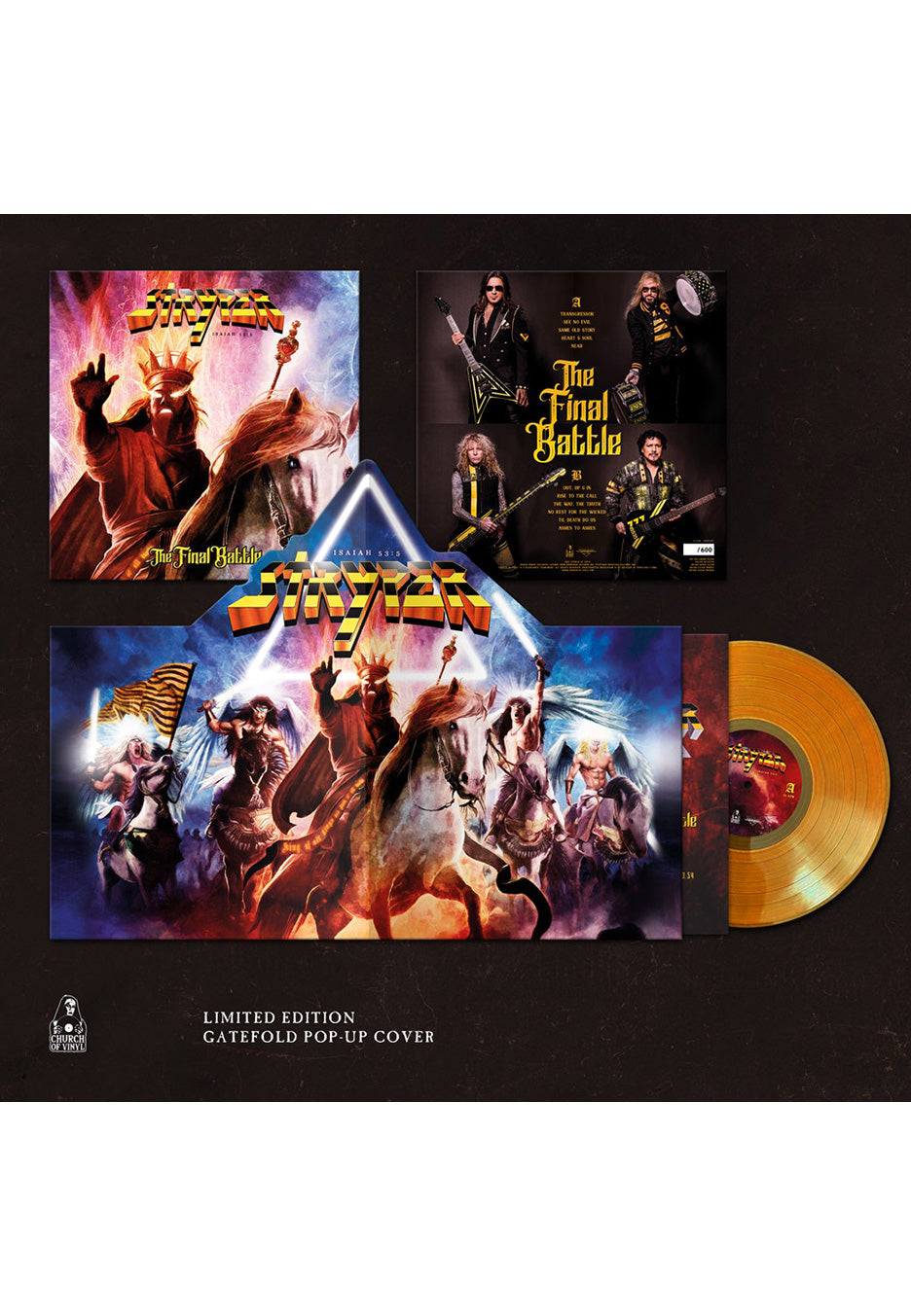 Stryper - The Final Battle Pop-Up Orange - Colored Vinyl | Neutral-Image