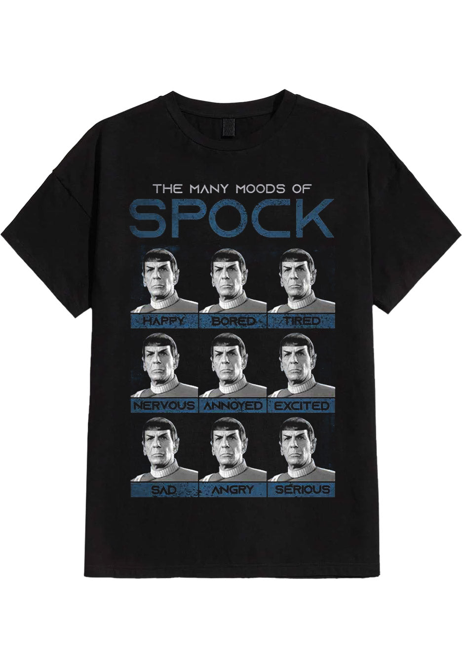 Star Trek - Many Moods Of Spock - T-Shirt | Neutral-Image