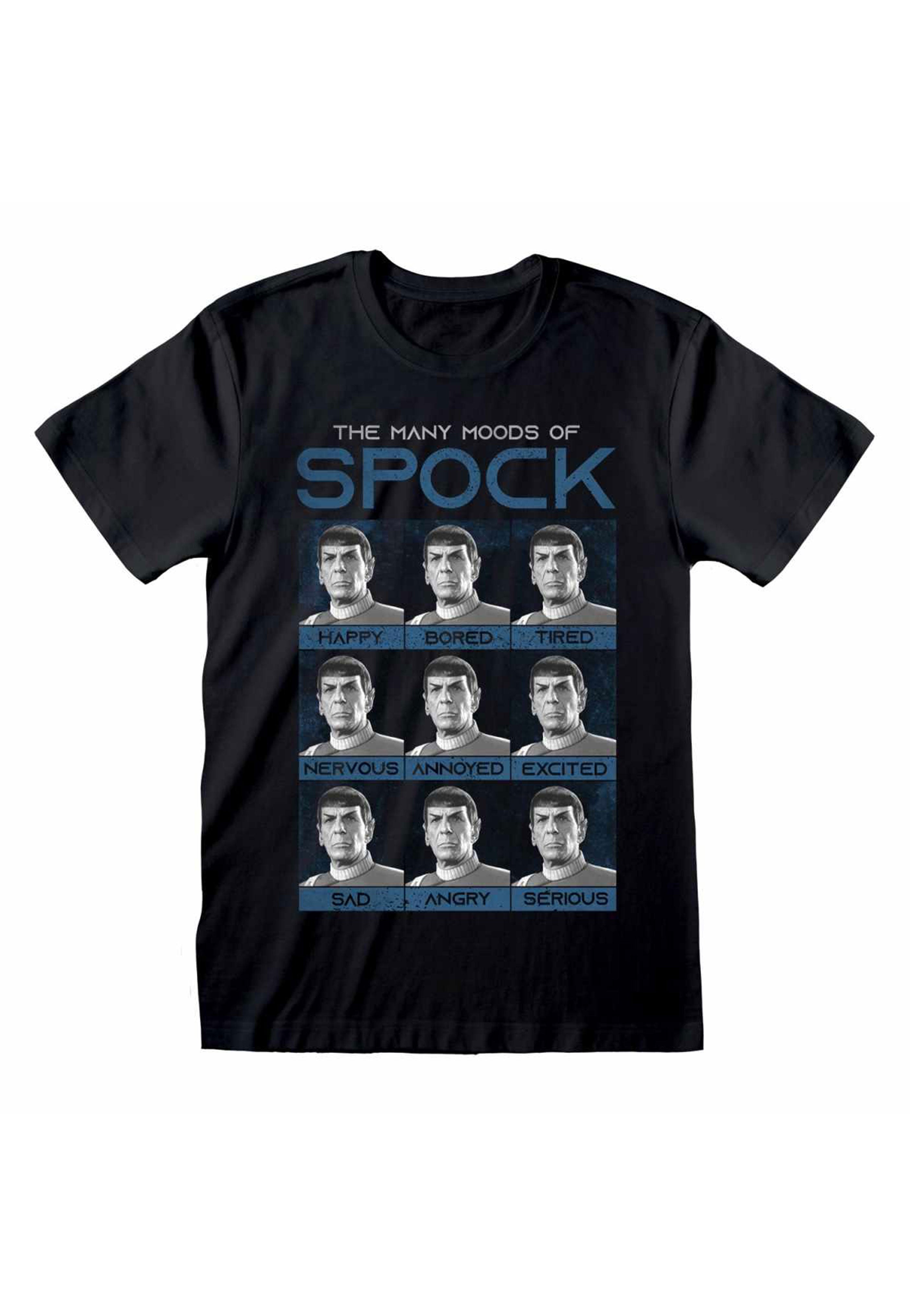 Star Trek - Many Moods Of Spock - T-Shirt | Men-Image