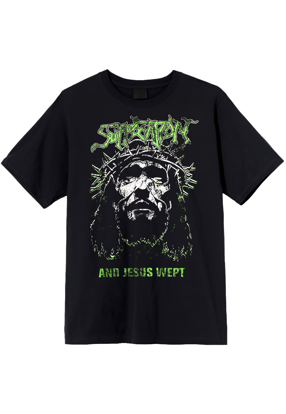 Suffocation - And Jesus Wept - T-Shirt | Neutral-Image