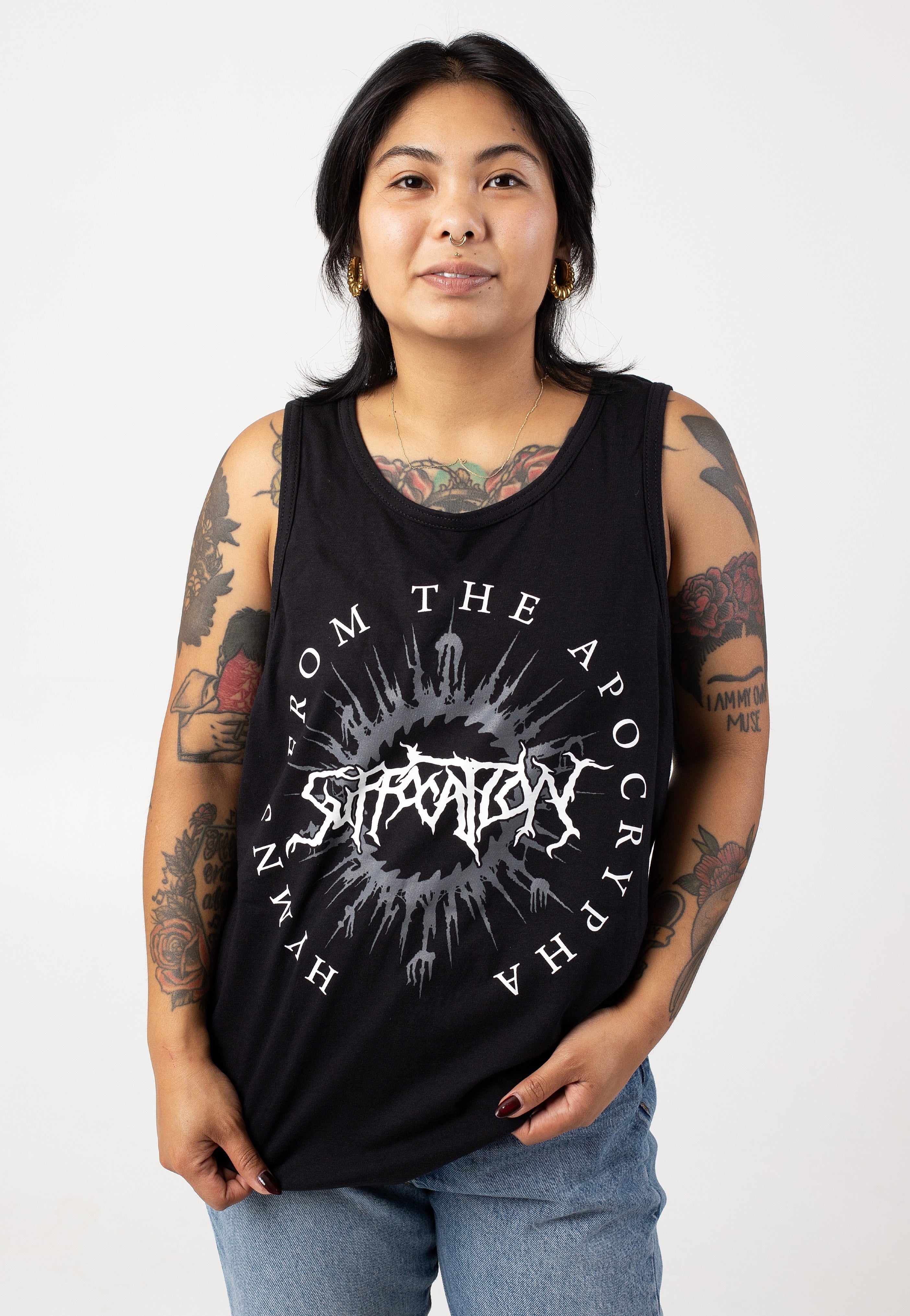 Suffocation - Hymns Logo - Tank | Women-Image