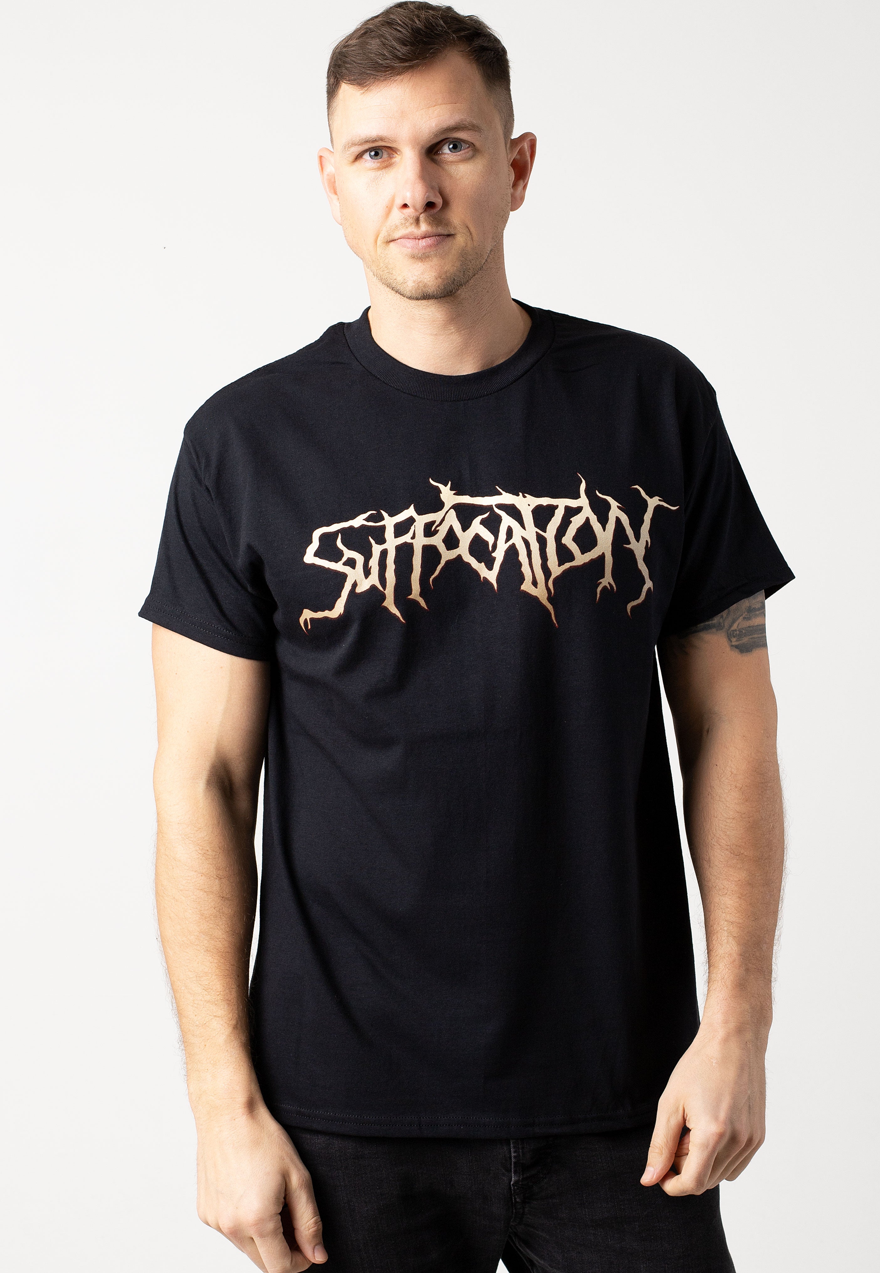 Suffocation - Hymns Logo - T-Shirt | Men-Image