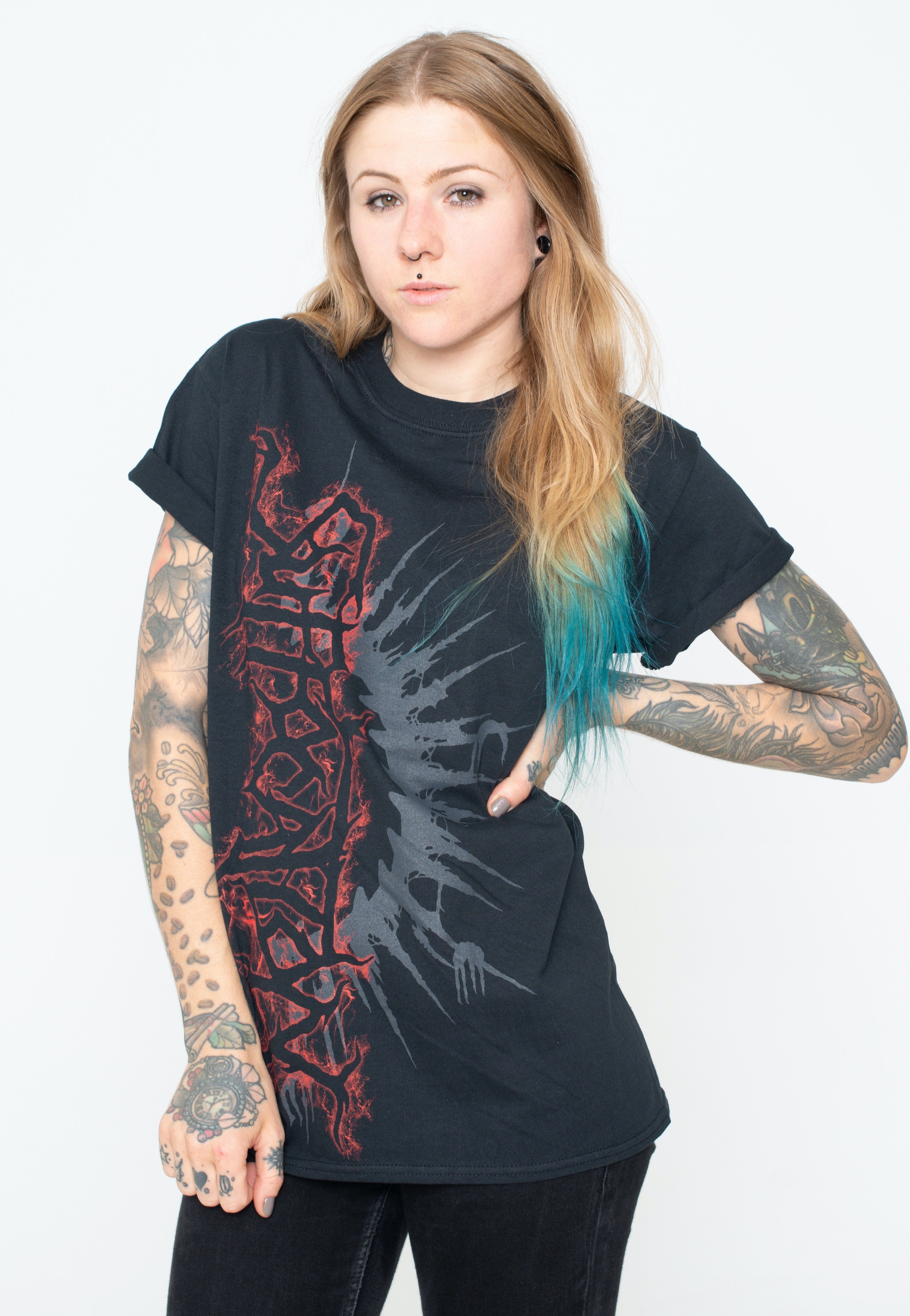 Suffocation - Red Shredder - T-Shirt | Women-Image