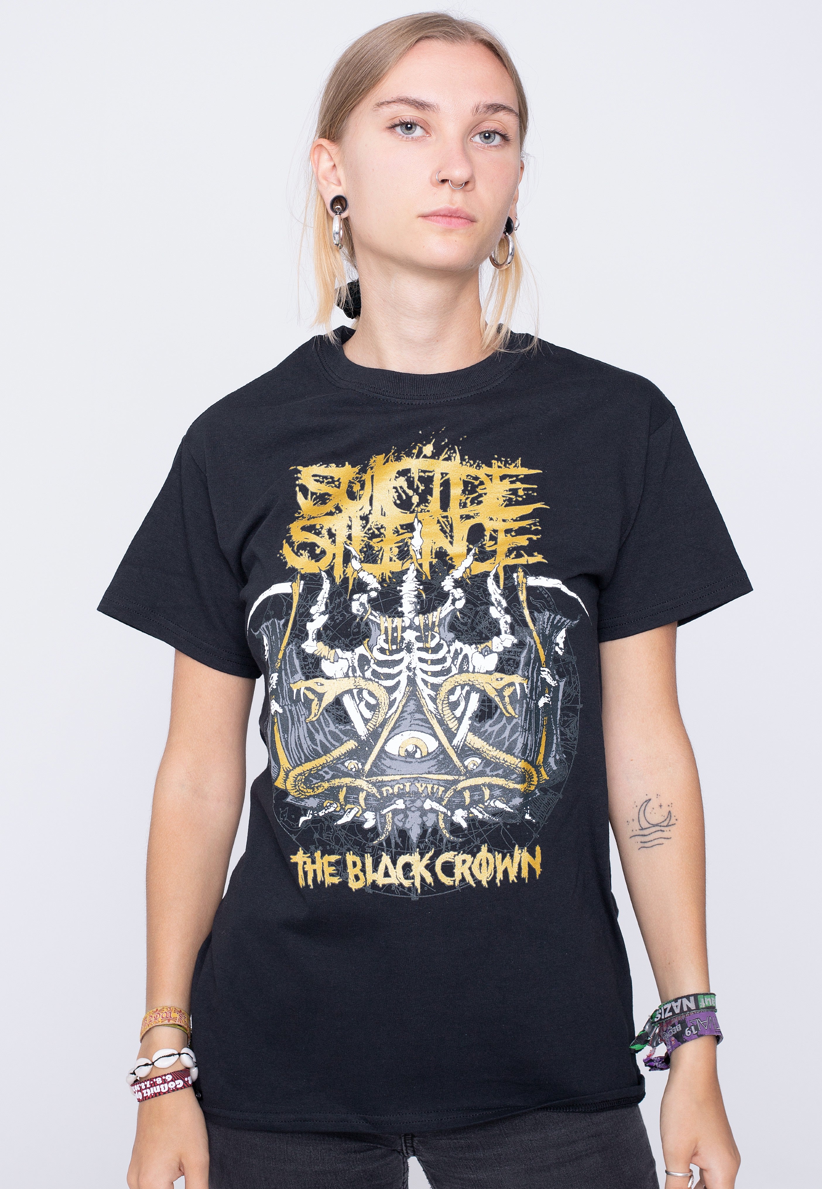 Suicide Silence - Live Life Hard - T-Shirt | Women-Image