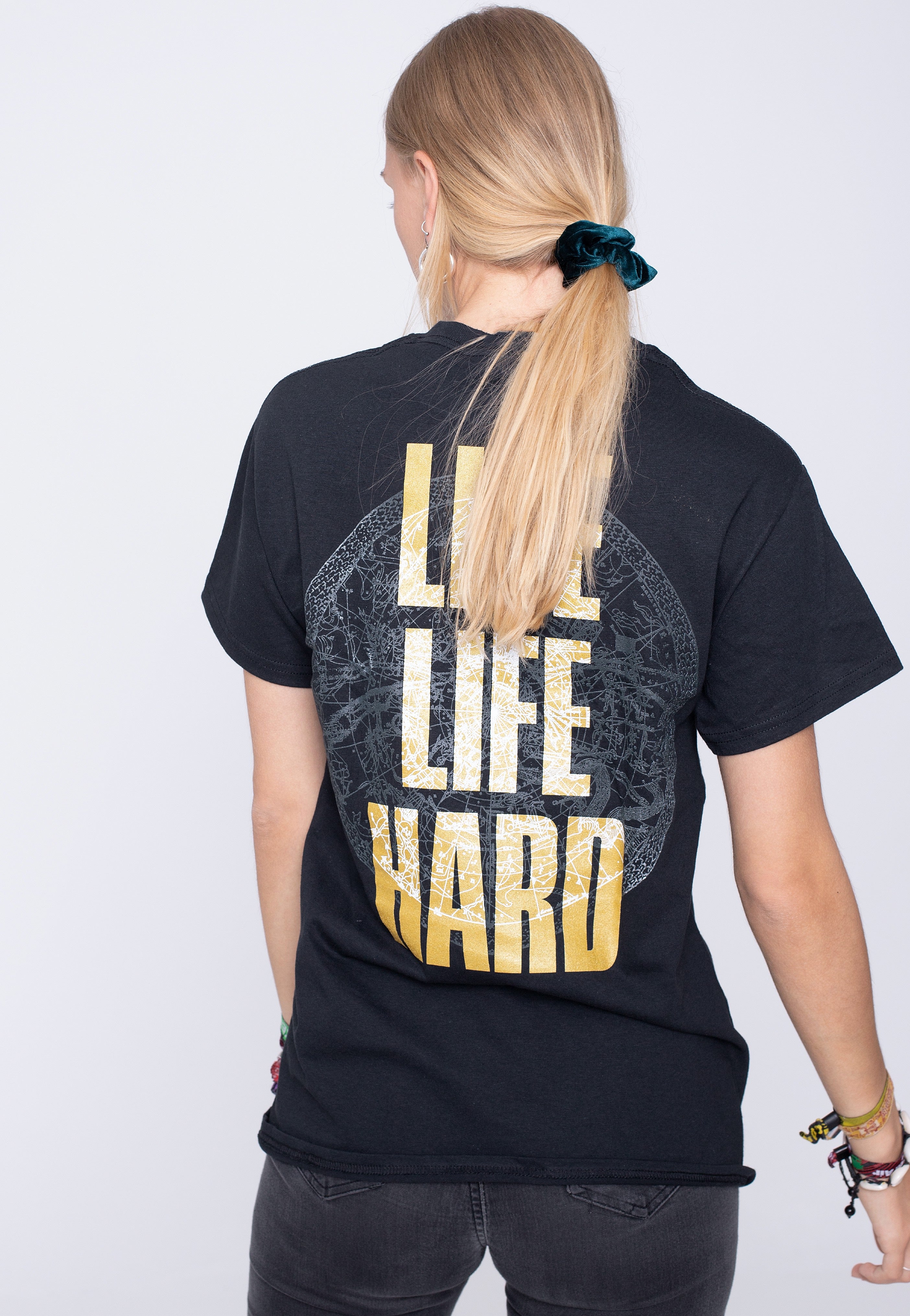 Suicide Silence - Live Life Hard - T-Shirt | Women-Image