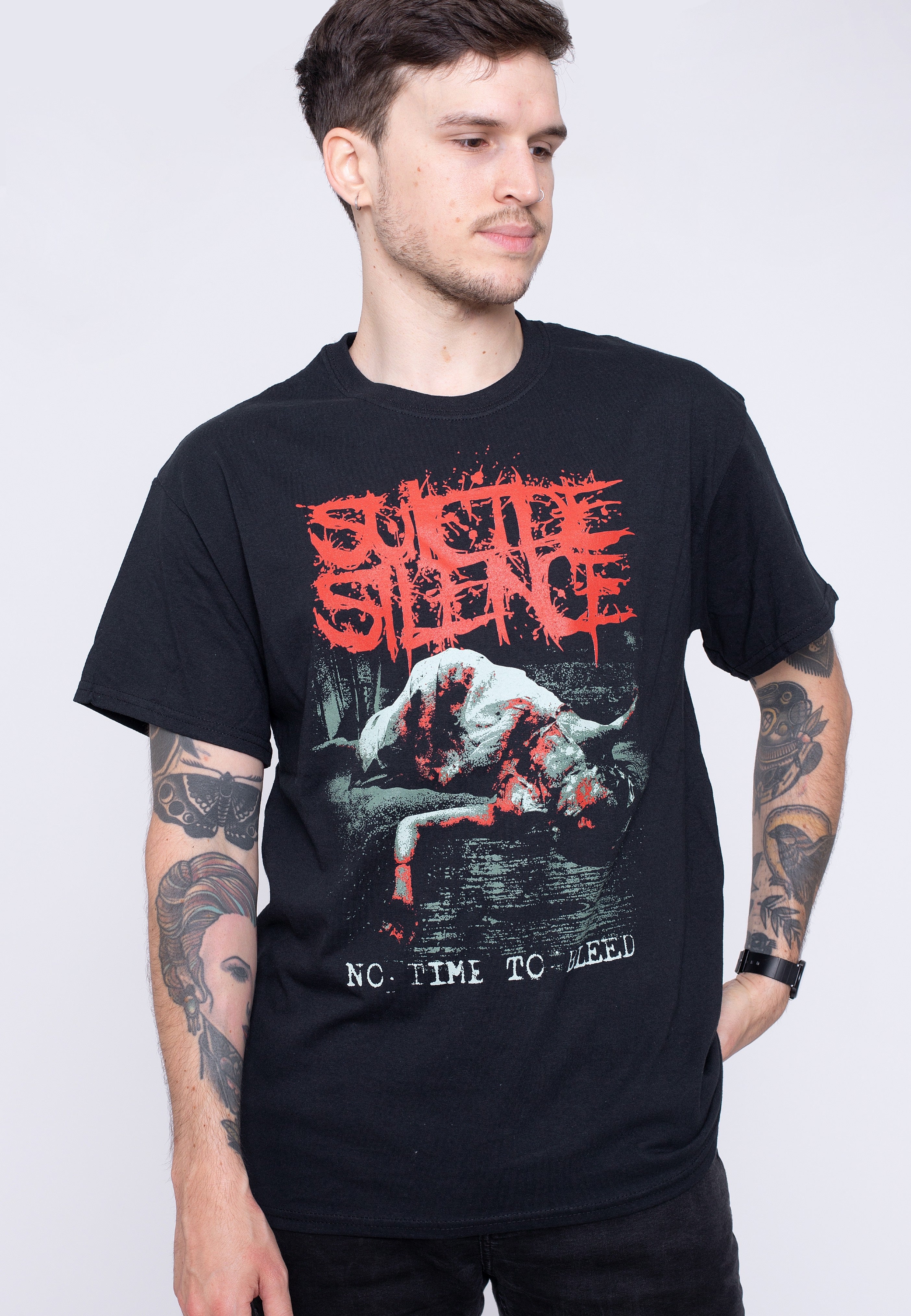 suicide silence バンド セール tシャツ