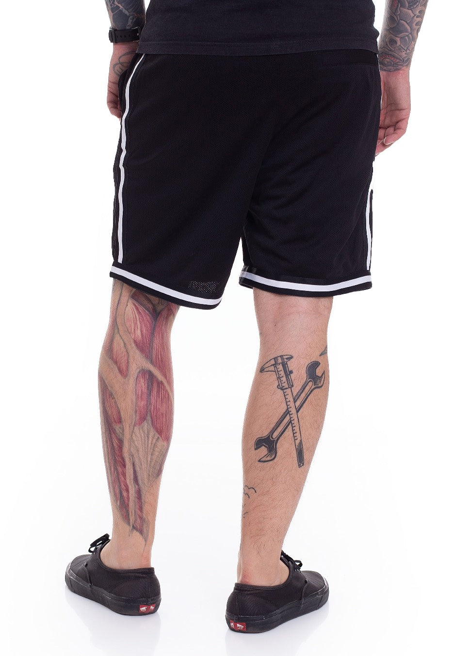 Suicide Silence - Simple Logo Striped - Shorts | Men-Image