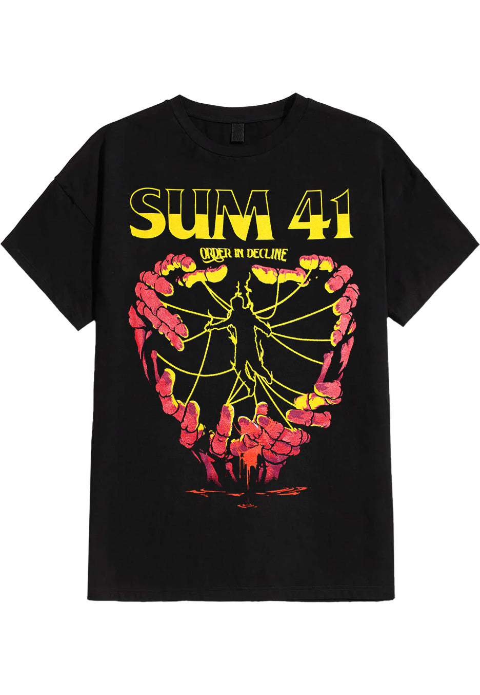 Sum 41 - Hand Strings - T-Shirt | Neutral-Image