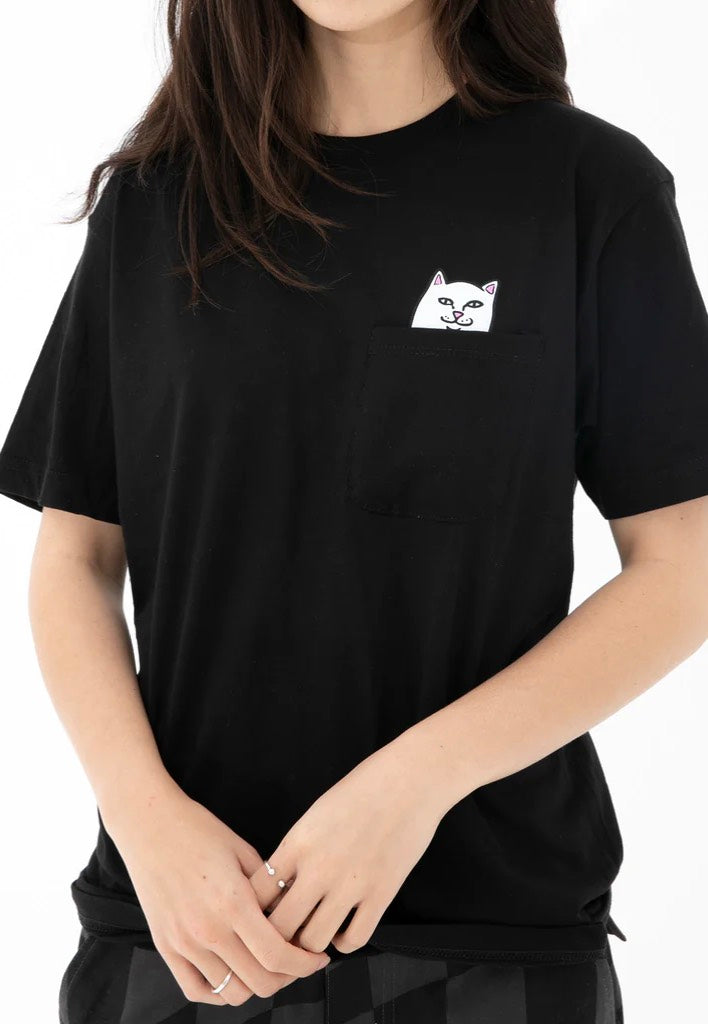 RIPNDIP - Lord Nermal Pocket Black - T-Shirt | Women-Image