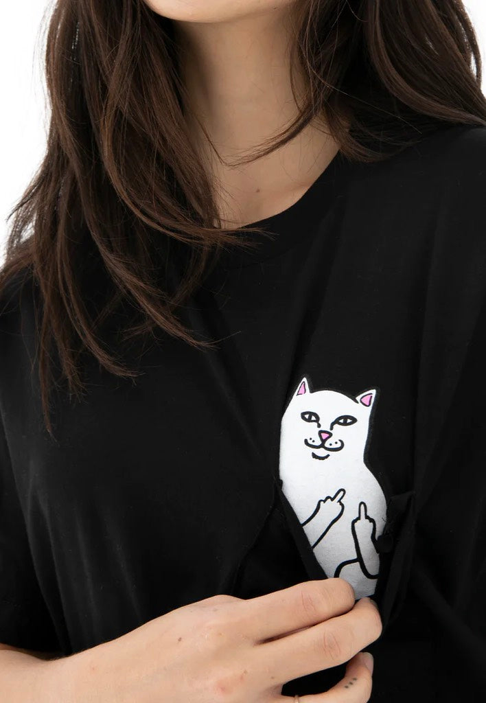 RIPNDIP - Lord Nermal Pocket Black - T-Shirt | Women-Image