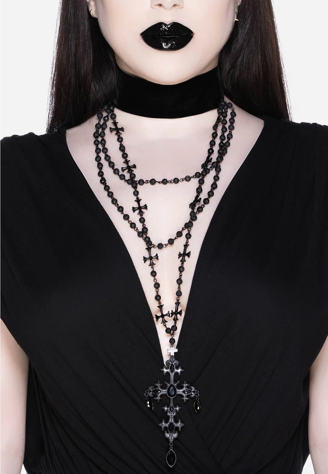 Killstar - Summon The Night Black - Choker | Neutral-Image