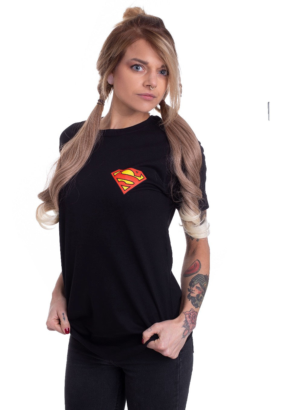 Superman - Chest - T-Shirt | Women-Image