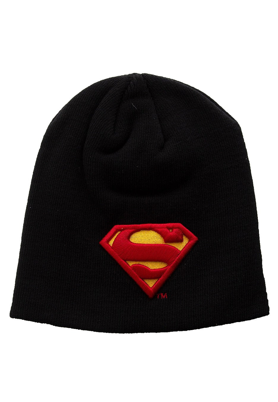 Superman - Classic 3D Logo Black - Beanie | Neutral-Image