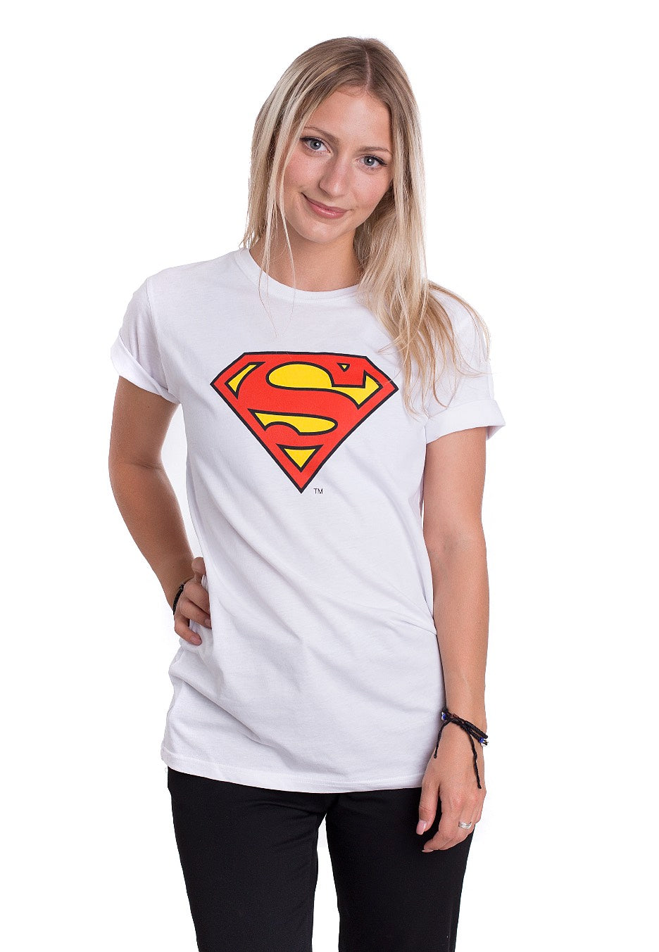 Superman - Logo White - T-Shirt | Women-Image