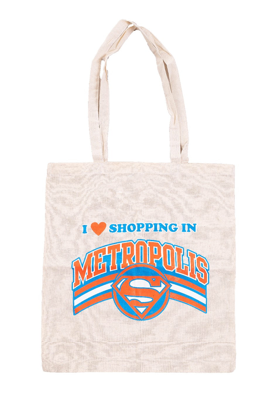 Superman - Shopping In Metropolis White - Tote Bag | Neutral-Image