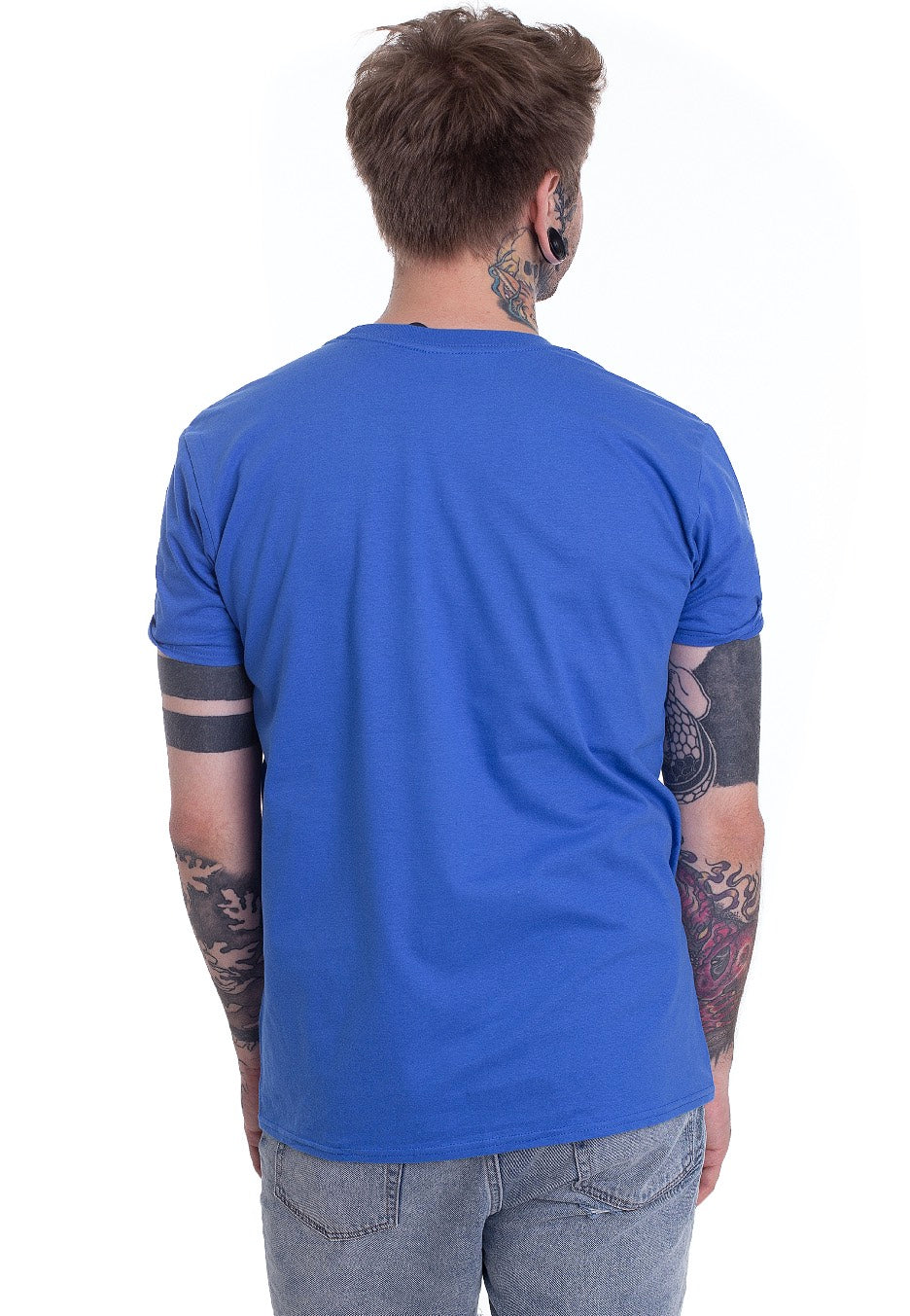 Superman - Washed Shield Blue - T-Shirt | Men-Image