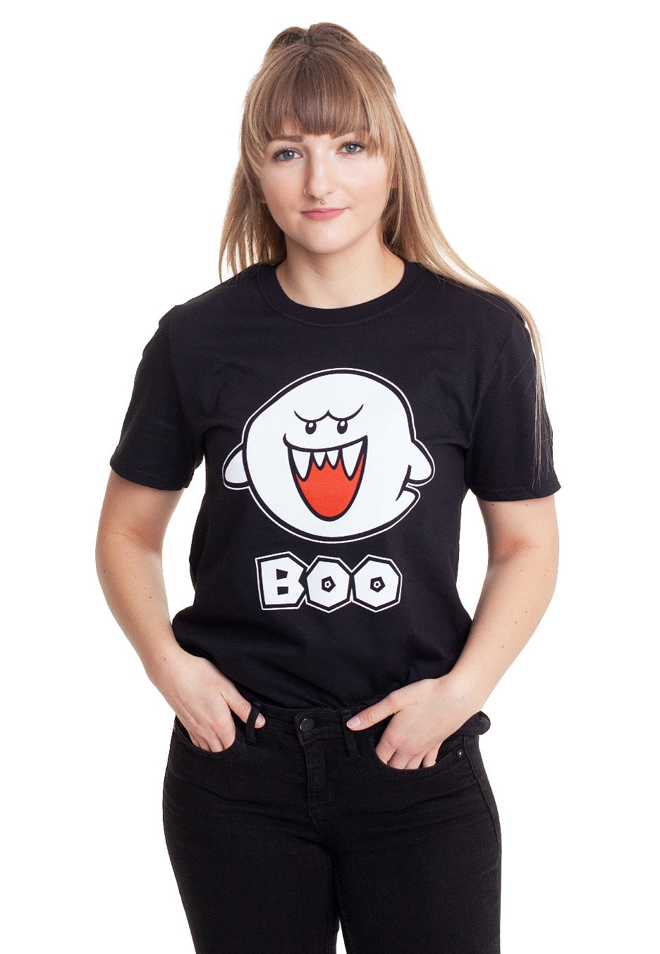 Super Mario - Boo - T-Shirt | Women-Image