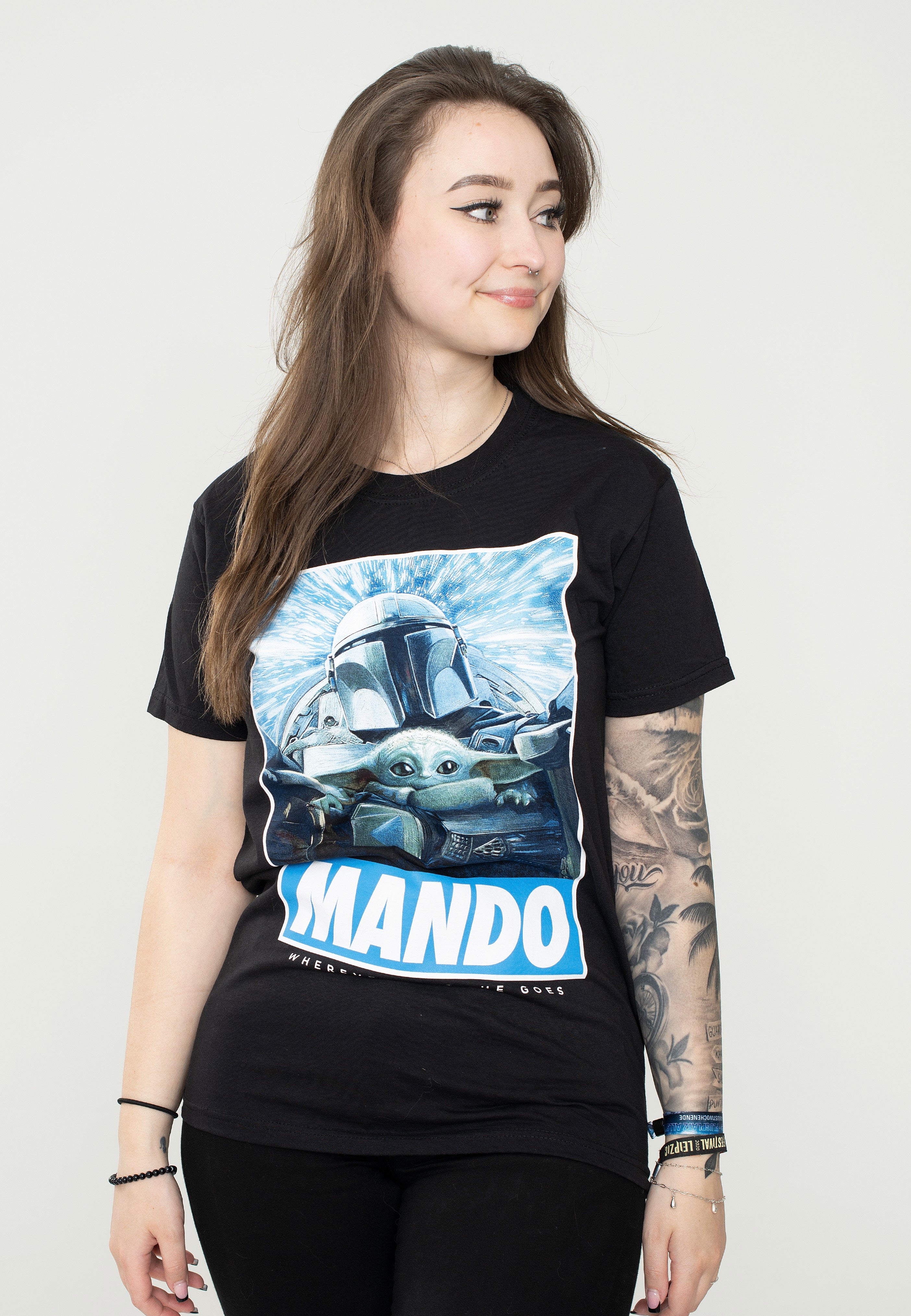 The Mandalorian - Wherever I Go - T-Shirt | Women-Image