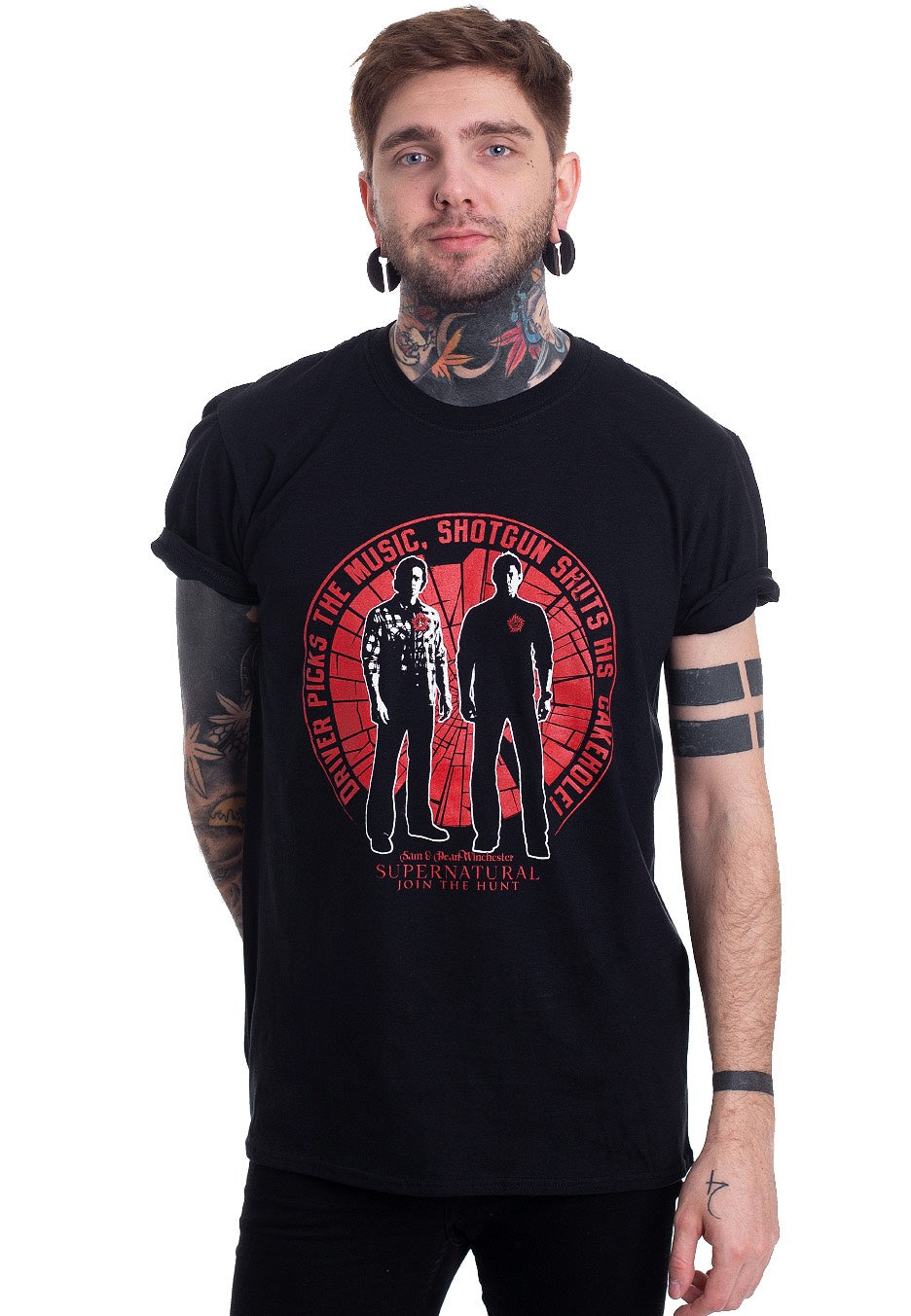 Supernatural - Cakehole - T-Shirt | Men-Image