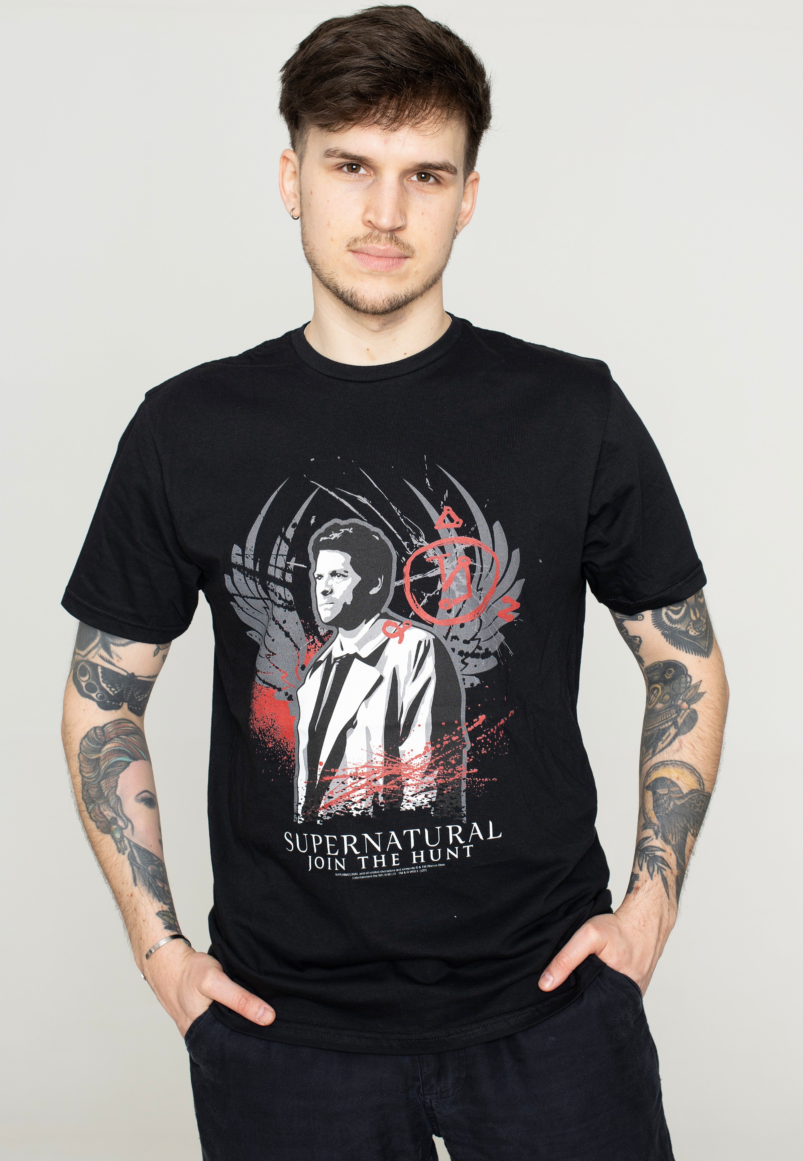 Supernatural - Join The Hunt Wings - T-Shirt | Men-Image