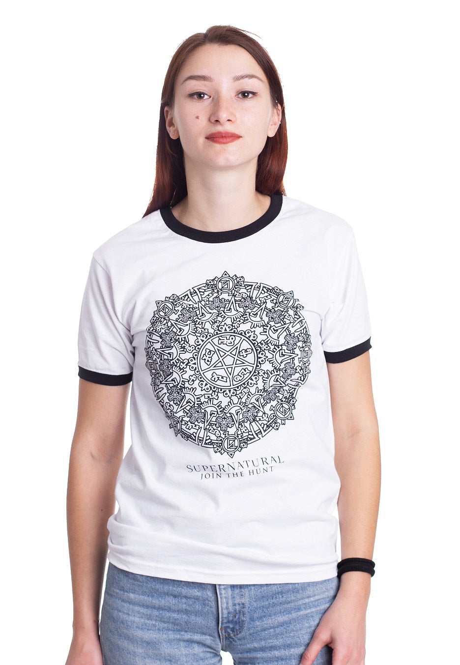 Supernatural - Symbol Join The Hunt White - T-Shirt | Women-Image