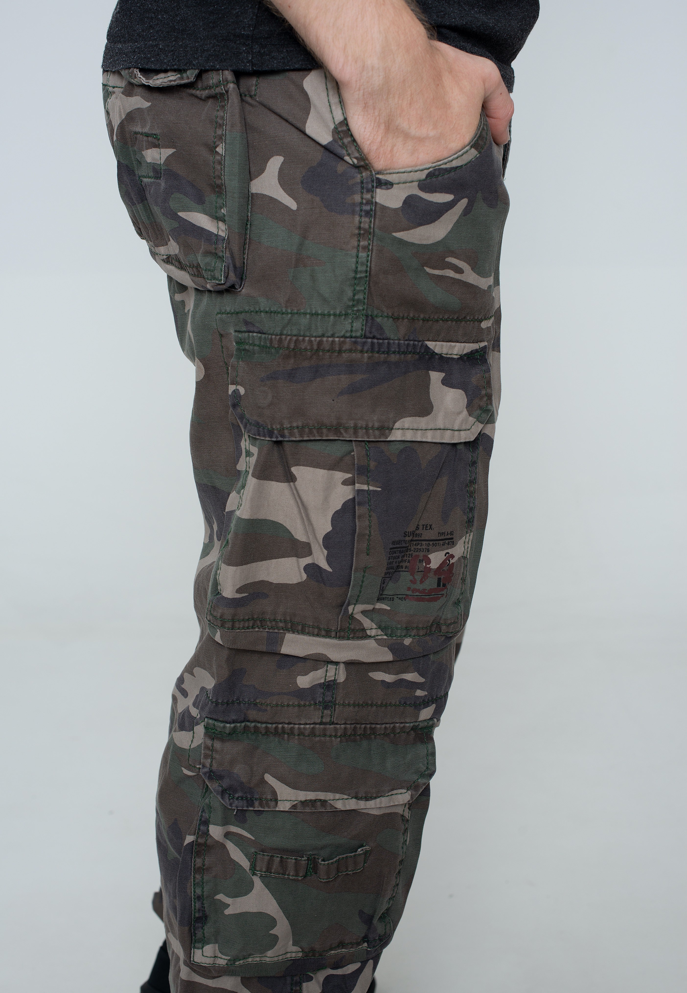 Surplus - Airborne Vintage Woodland - Pants | Men-Image