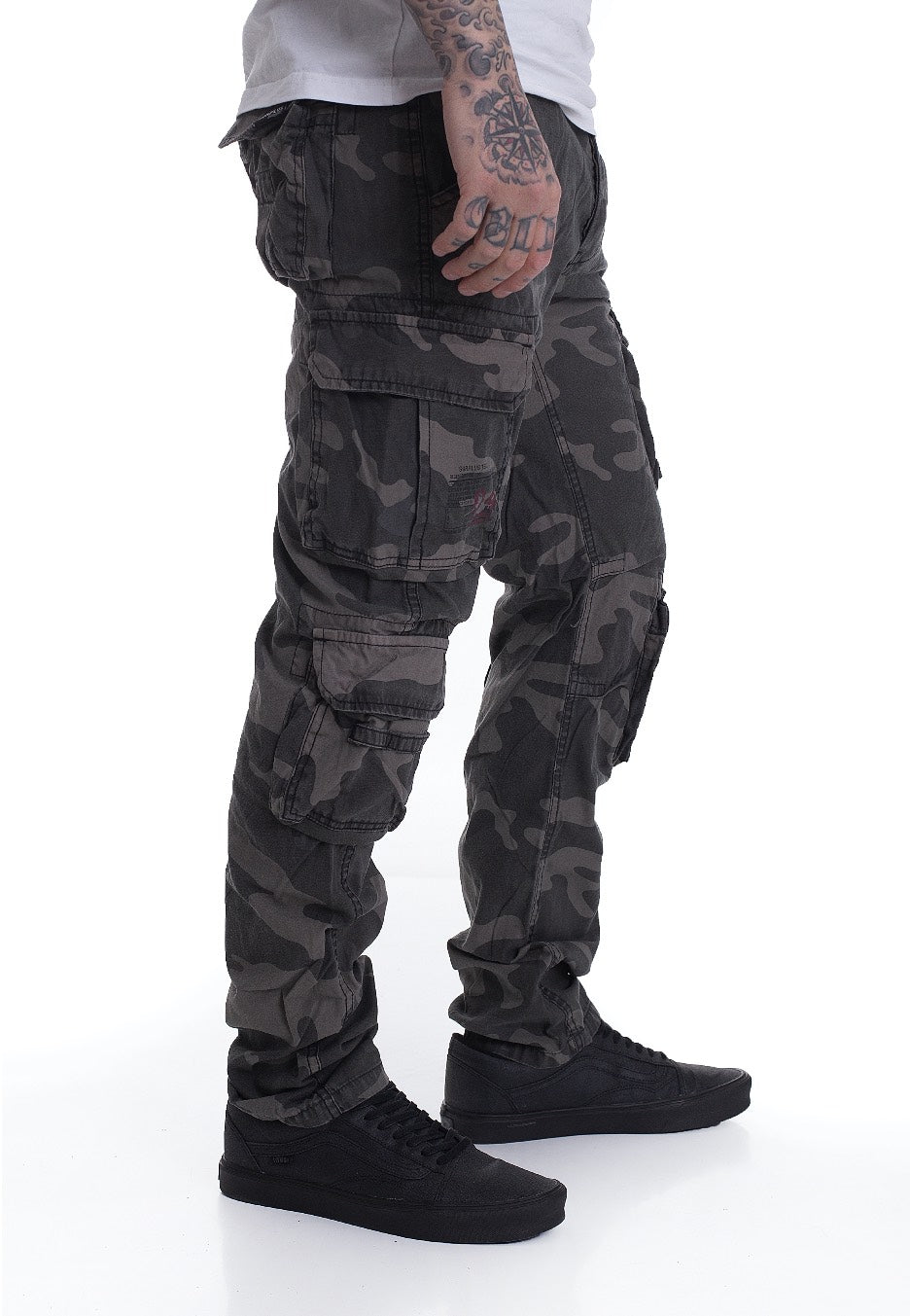 Surplus - Airborne Slimmy Blackcamo - Pants | Men-Image