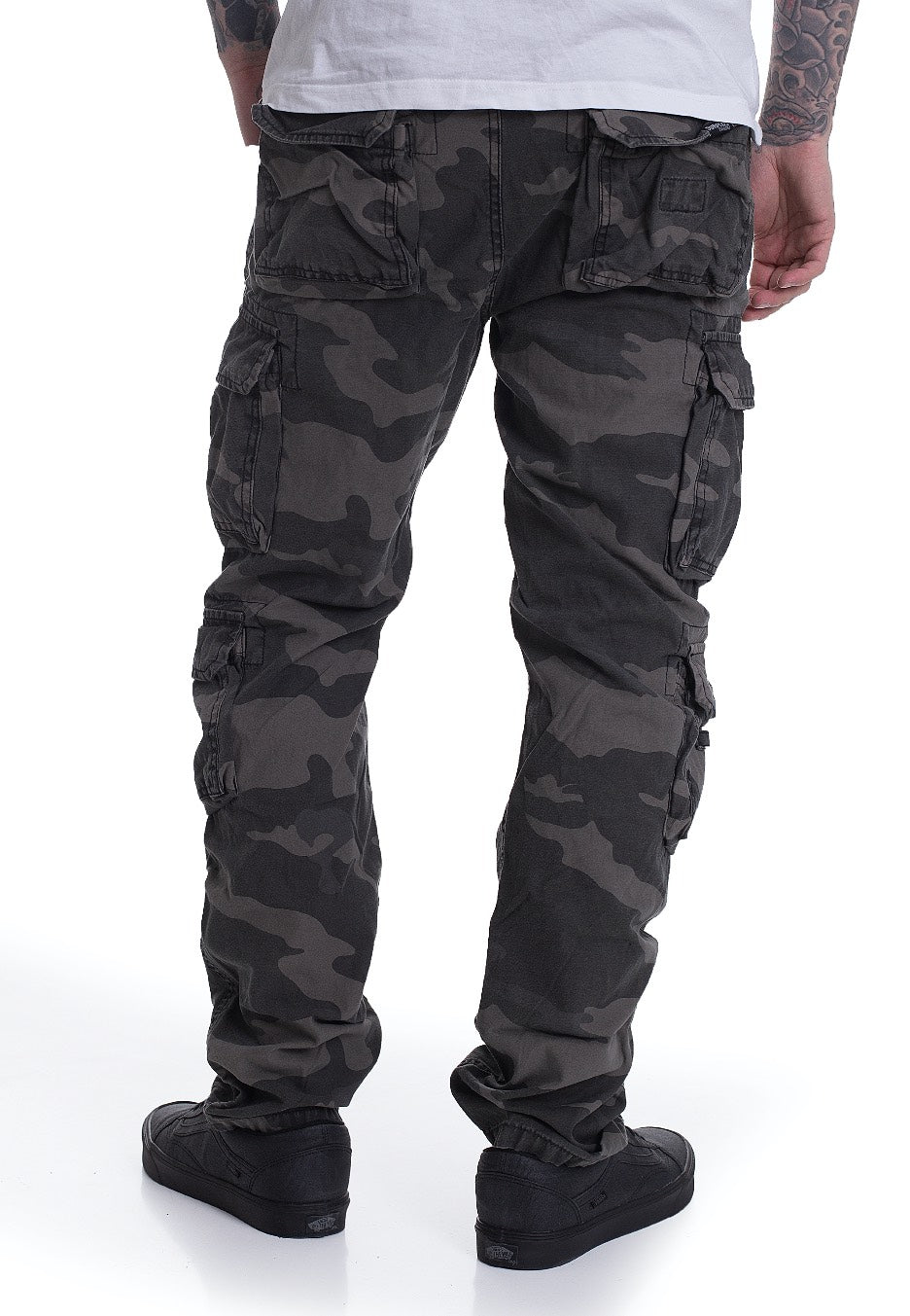 Surplus - Airborne Slimmy Blackcamo - Pants | Men-Image