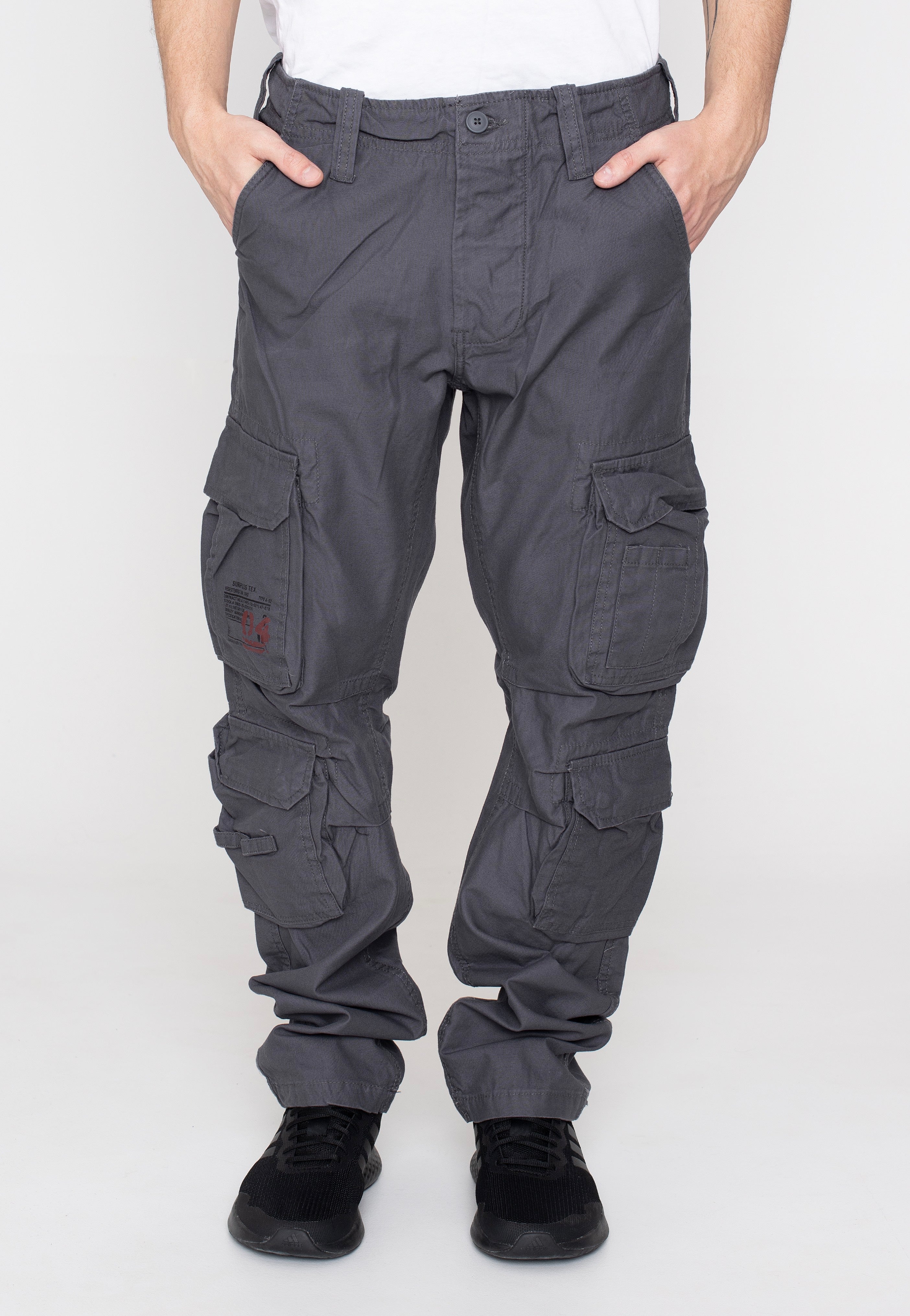 Surplus - Airborne Slimmy Anthrazit - Pants | Men-Image