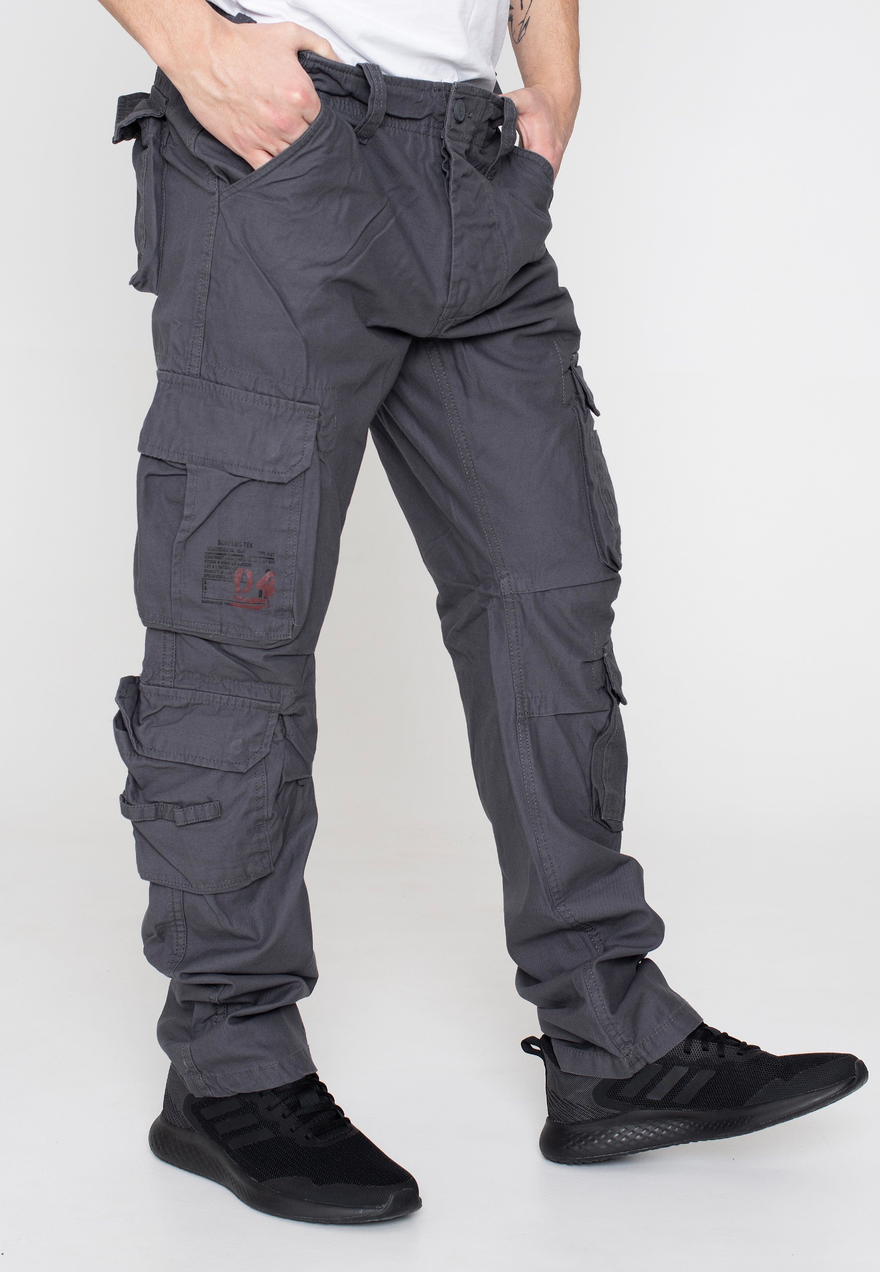 Surplus - Airborne Slimmy Anthrazit - Pants | Men-Image