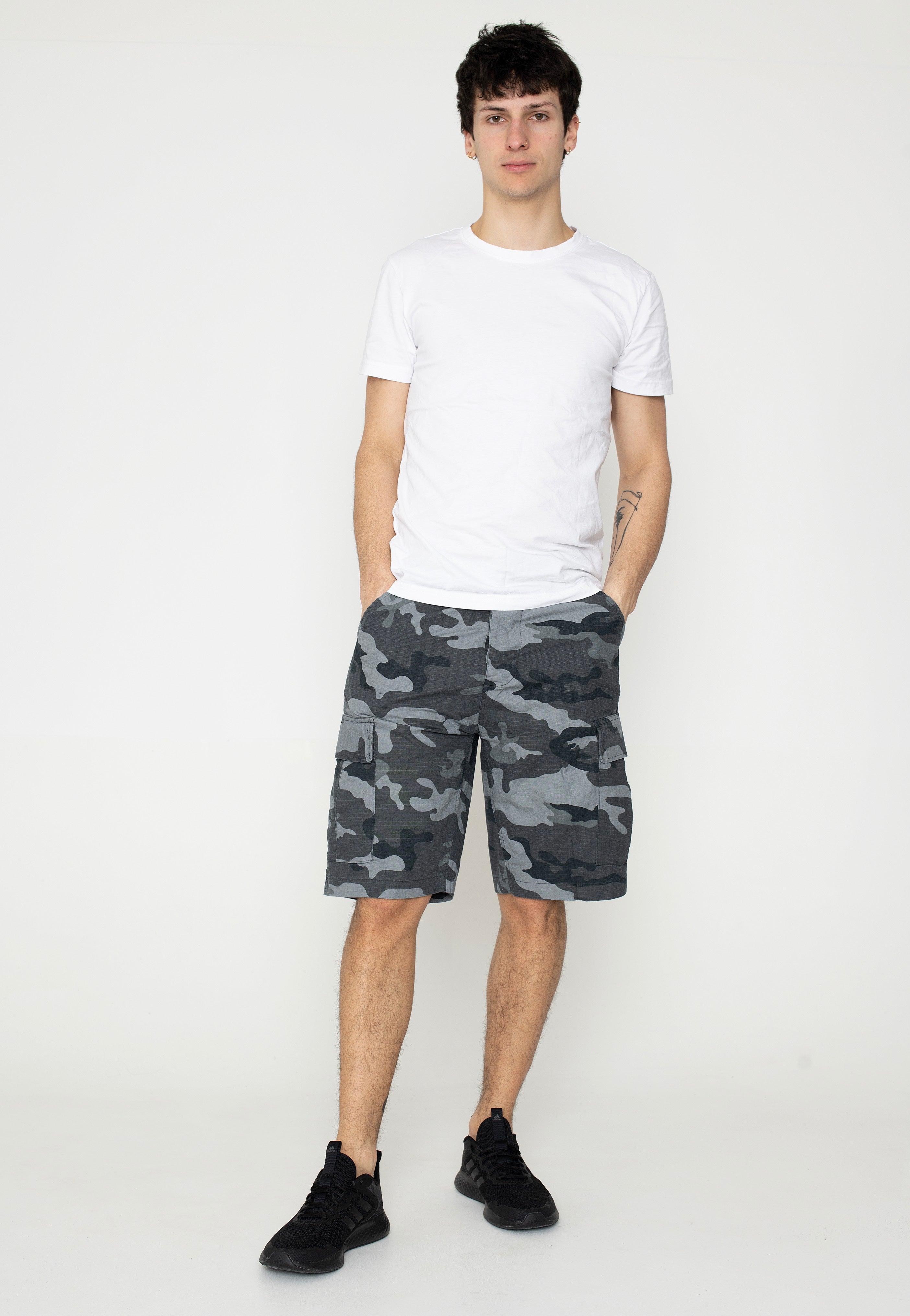 Brandit - Bdu Ripstop Grey Camo - Shorts | Men-Image