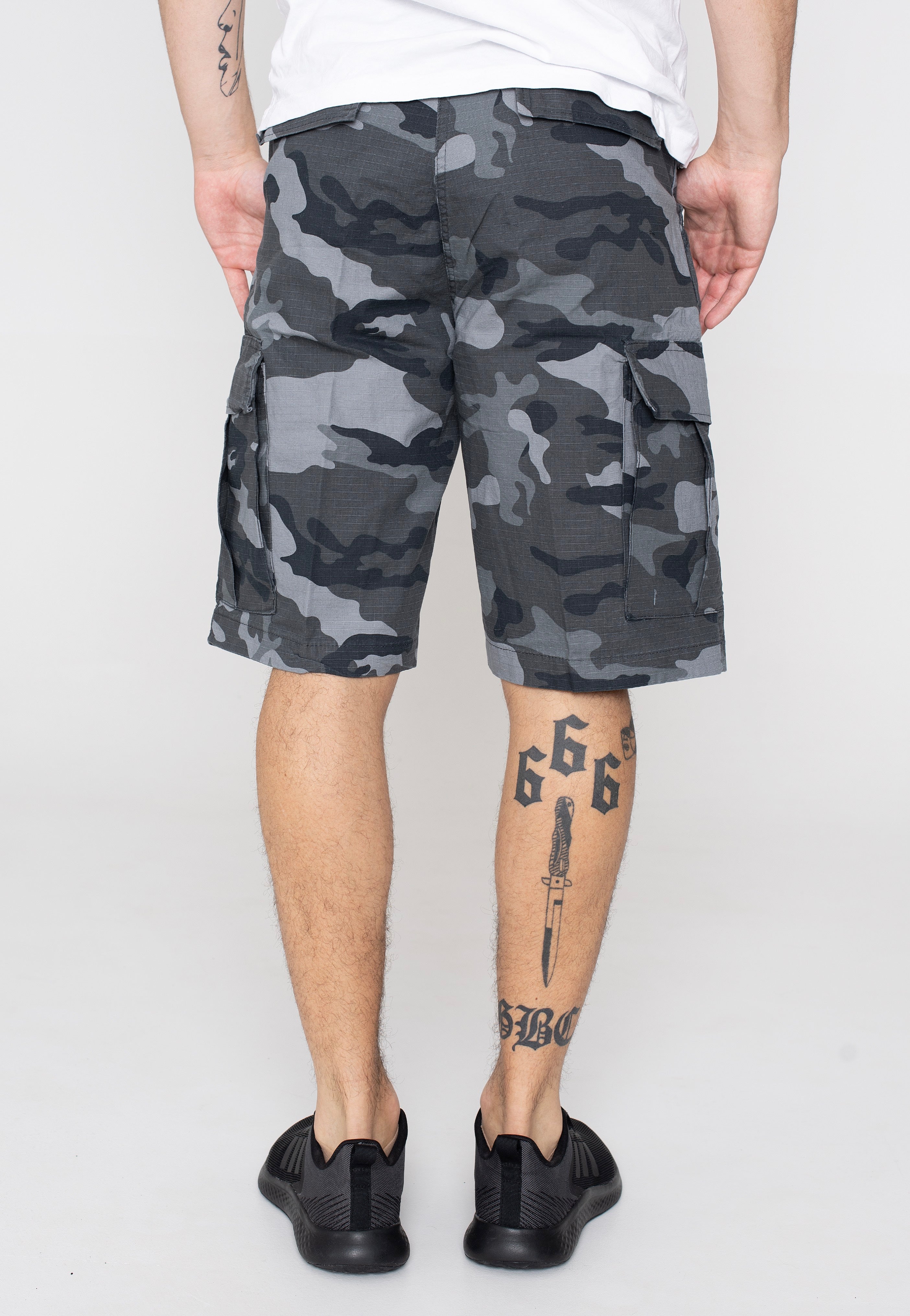 Brandit - Bdu Ripstop Grey Camo - Shorts | Men-Image