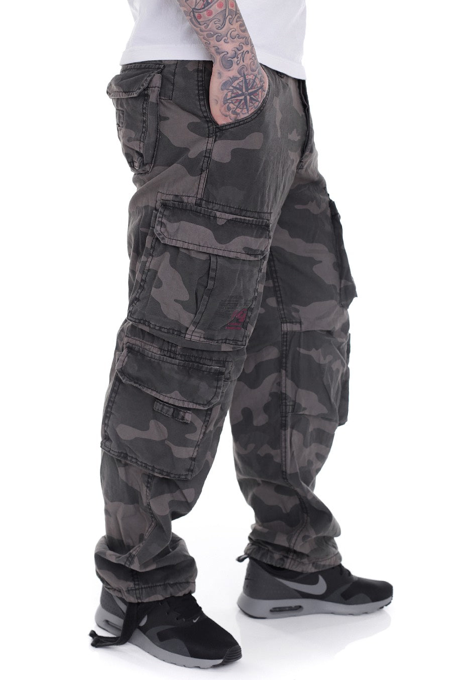 Surplus - Airborne Vintage Black Camo - Pants | Men-Image