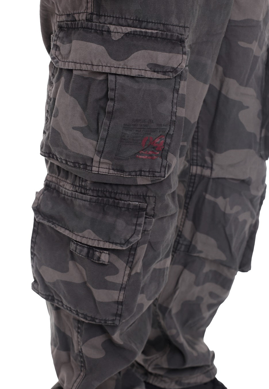 Surplus - Airborne Vintage Black Camo - Pants | Men-Image