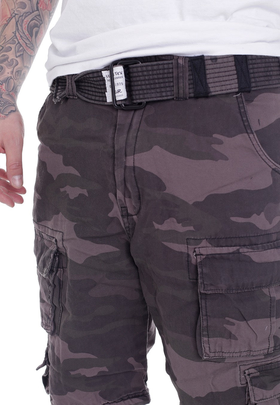 Surplus - Division Black Camo - Shorts | Men-Image