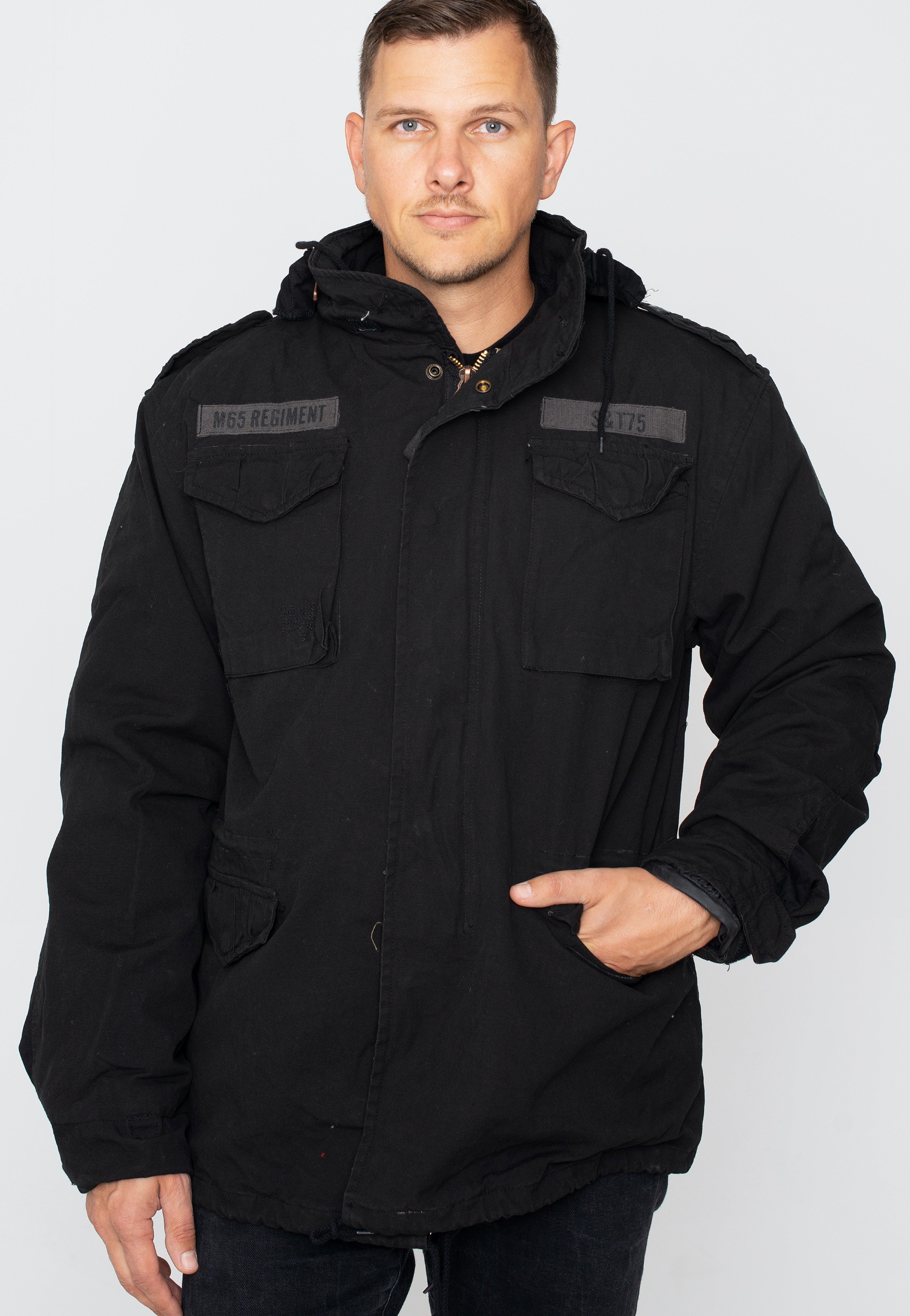 Surplus - Regiment M 65 Black - Jacket | Men-Image