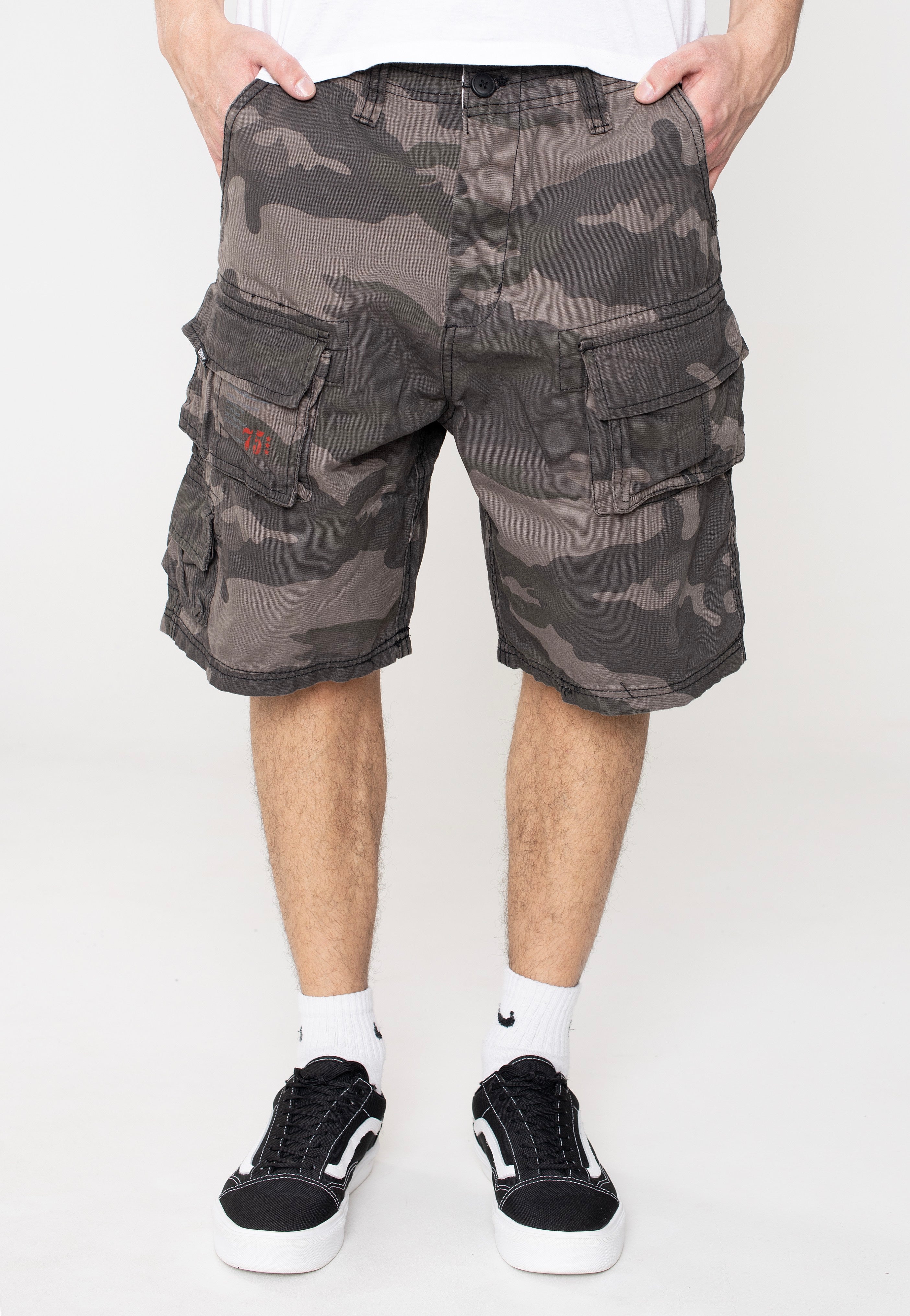 Surplus - Trooper Black Camo - Shorts | Men-Image