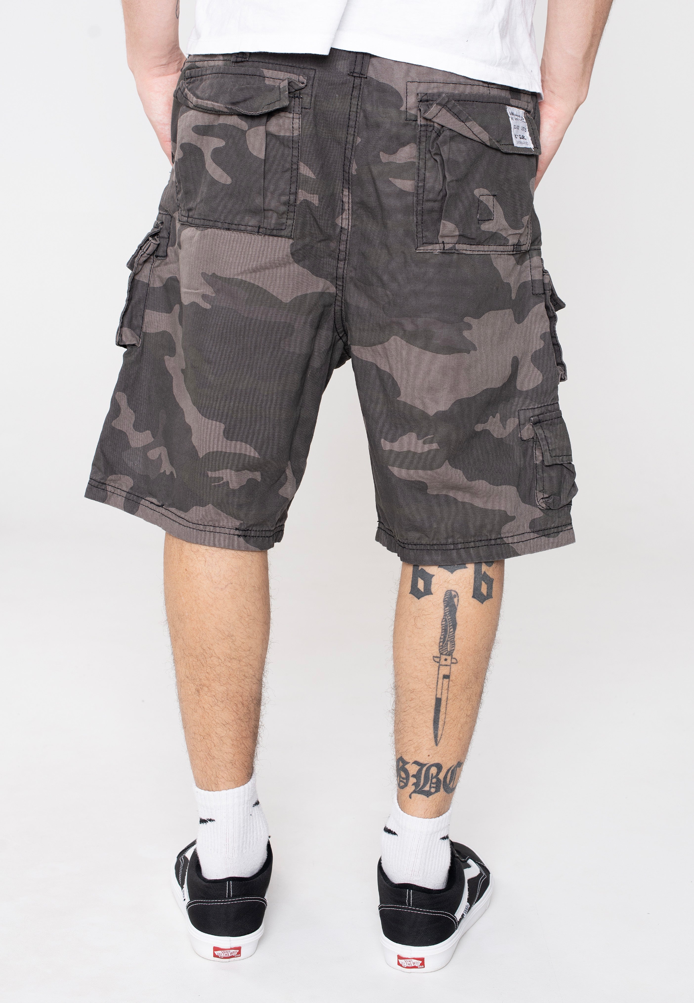 Surplus - Trooper Black Camo - Shorts | Men-Image