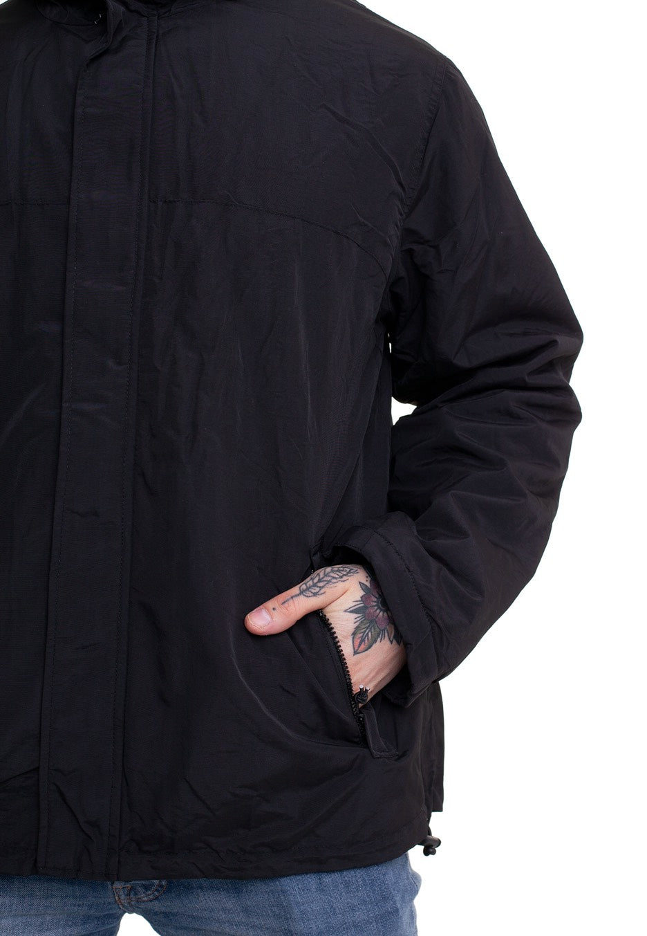 Surplus - Zipper Black - Windbreaker | Men-Image