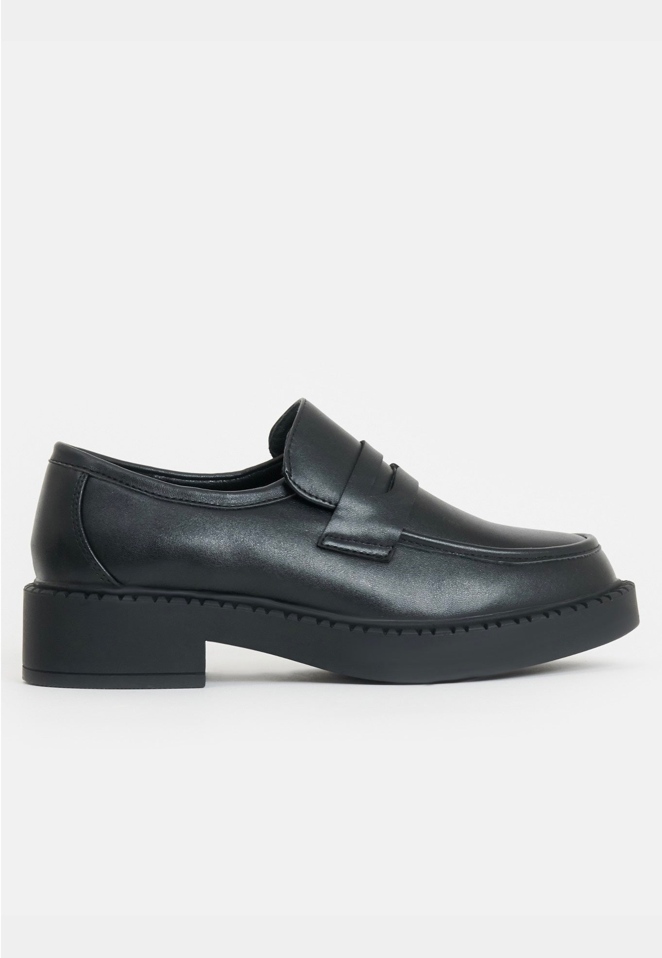 Koi Footwear - Dorado Black Tale Loafers Black - Girl Shoes | Women-Image