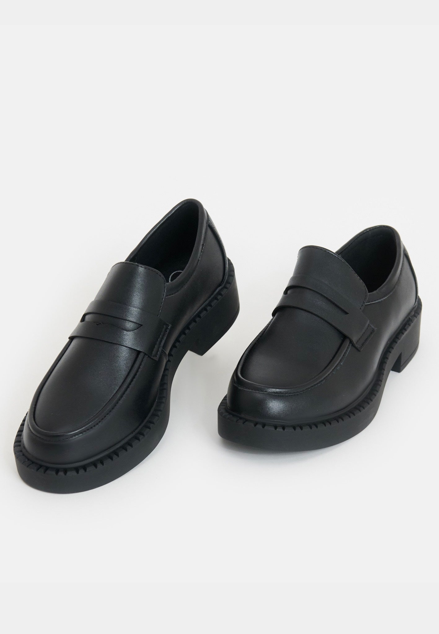 Koi Footwear - Dorado Black Tale Loafers Black - Girl Shoes | Women-Image