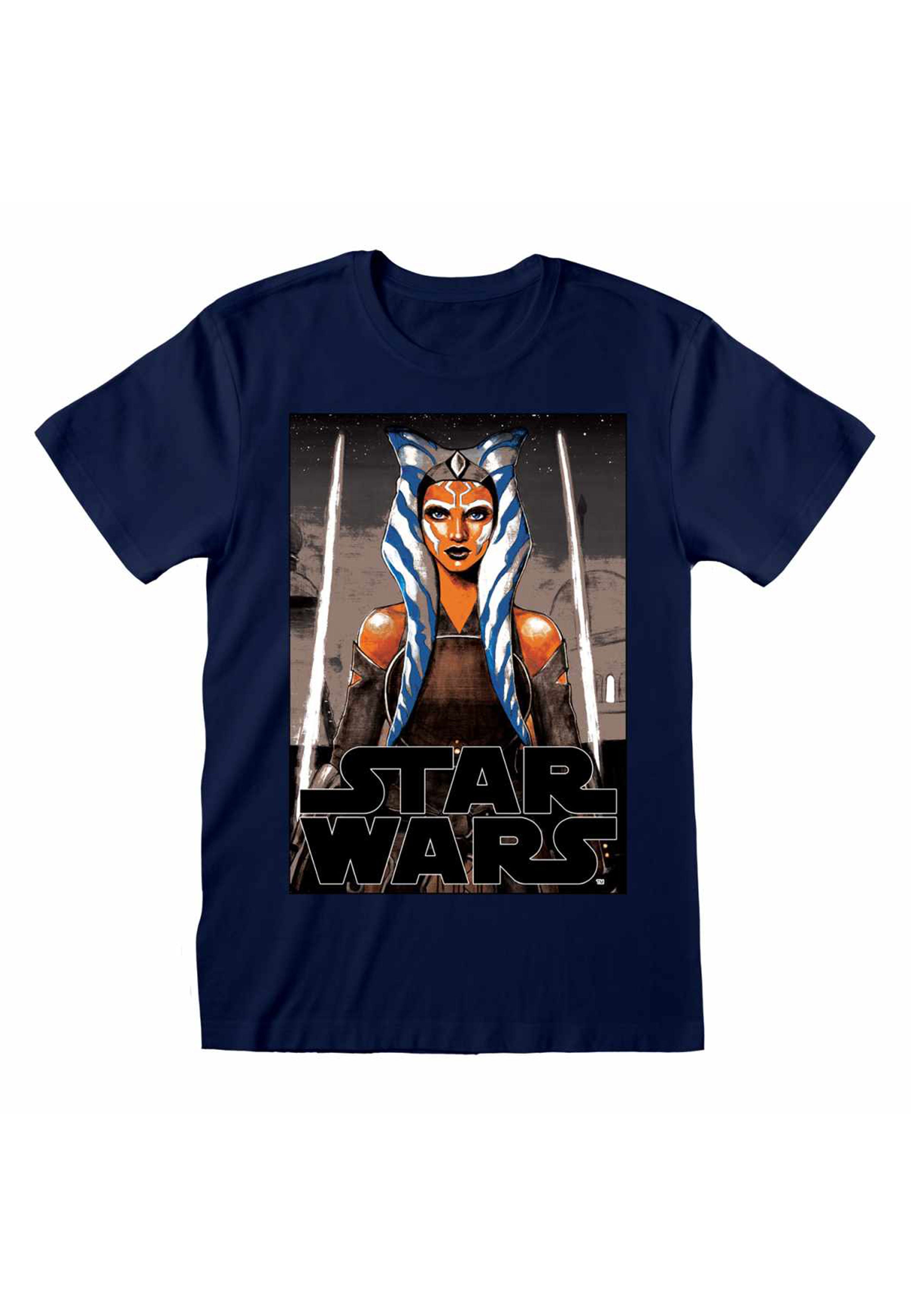 Star Wars - Ahsoka White Blades Navy - T-Shirt | Women-Image