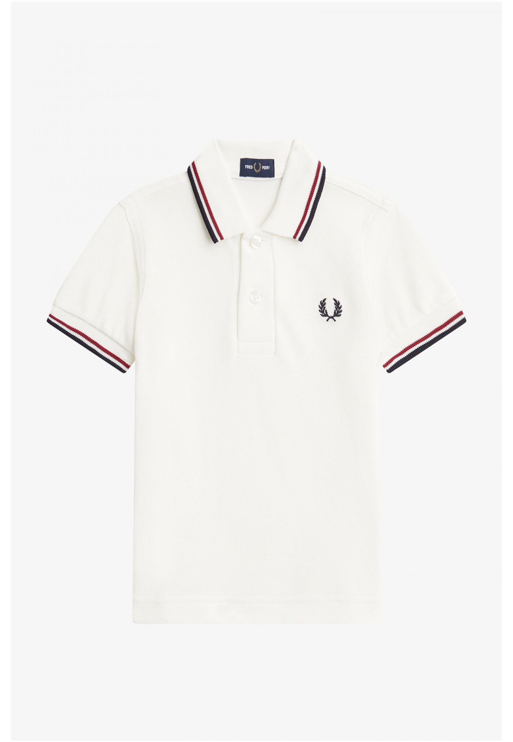 Fred Perry - My First Snow White/Bred/Navy - Polo | Men-Image