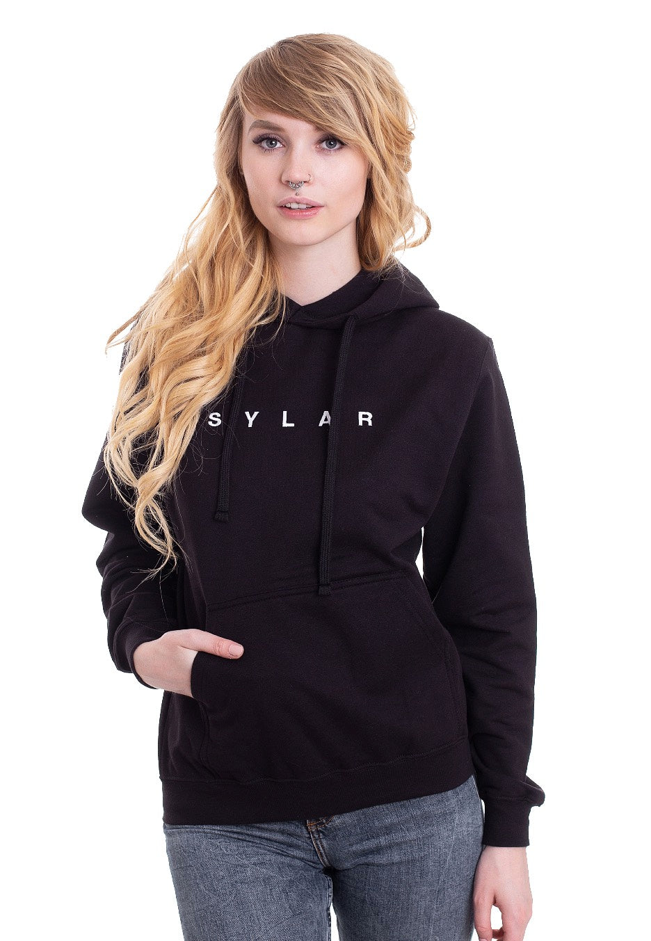 Sylar - Leaf Embroidered - Hoodie | Women-Image