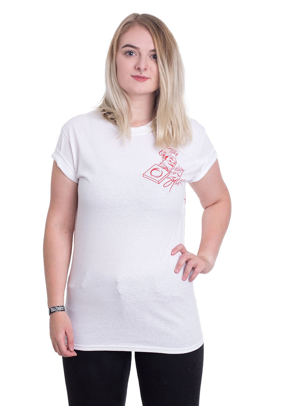 Sylar - Pizza White - T-Shirt | Women-Image