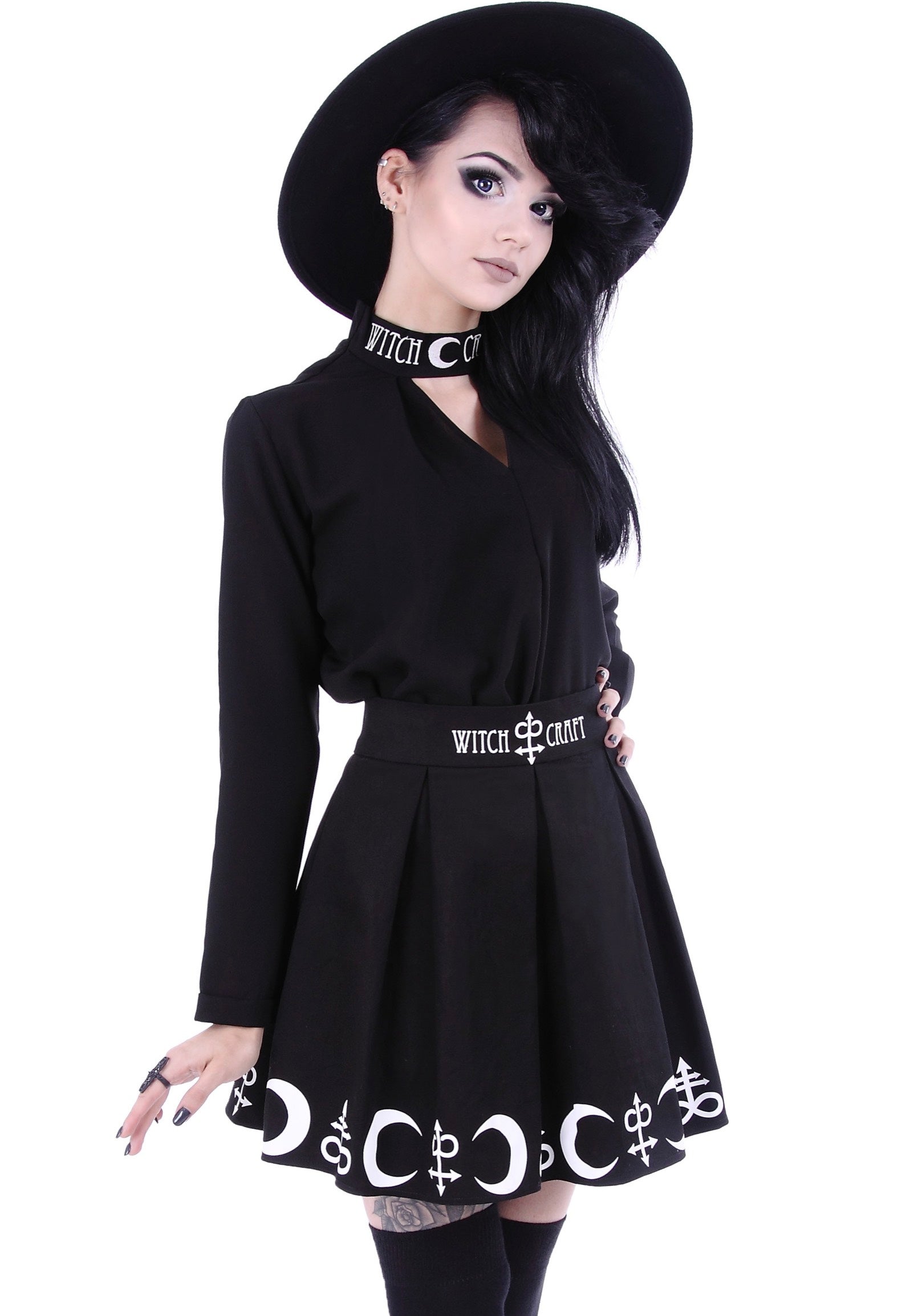 Restyle - Symbol Black/White - Skirt | Women-Image