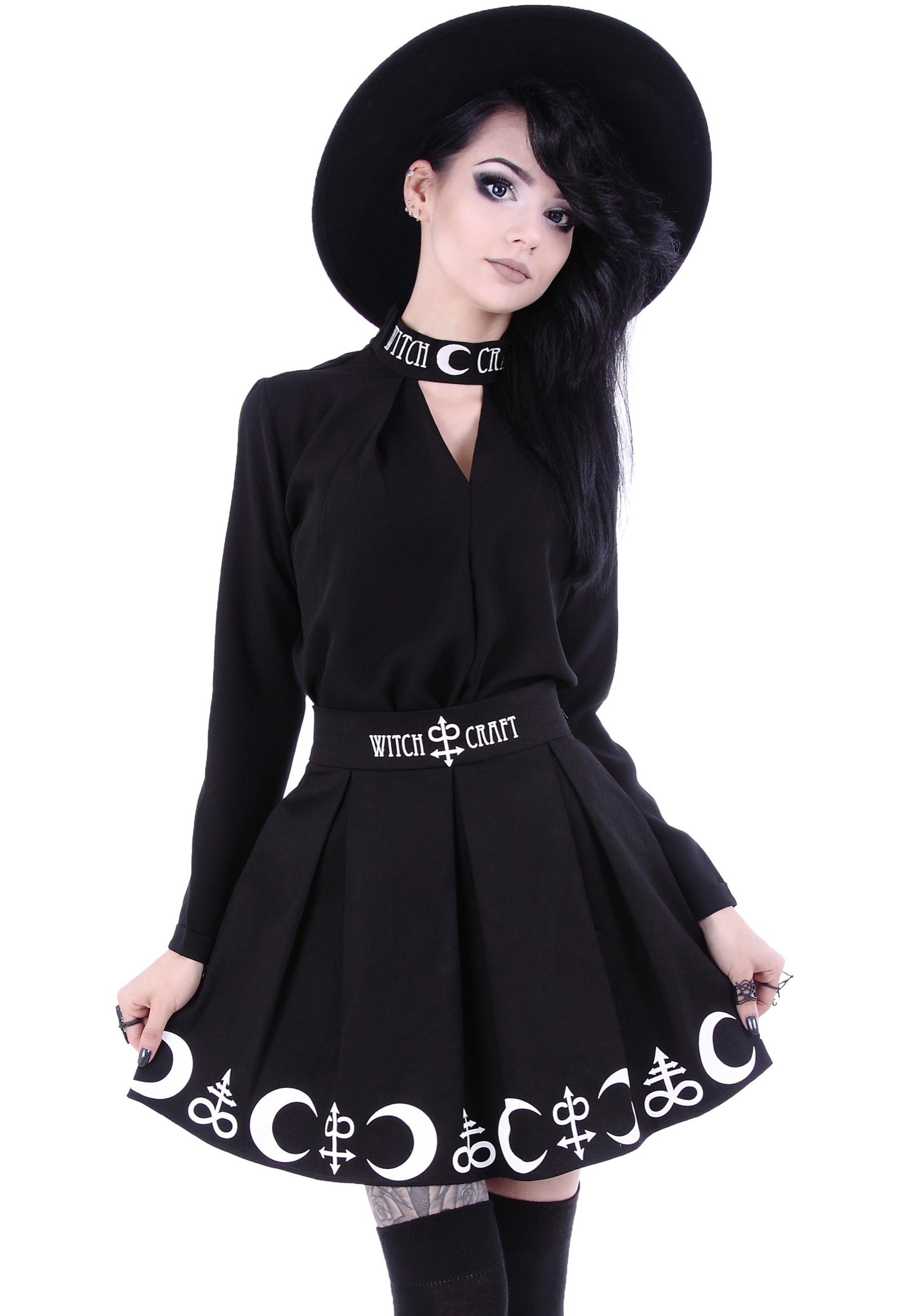 Restyle - Symbol Black/White - Skirt | Women-Image