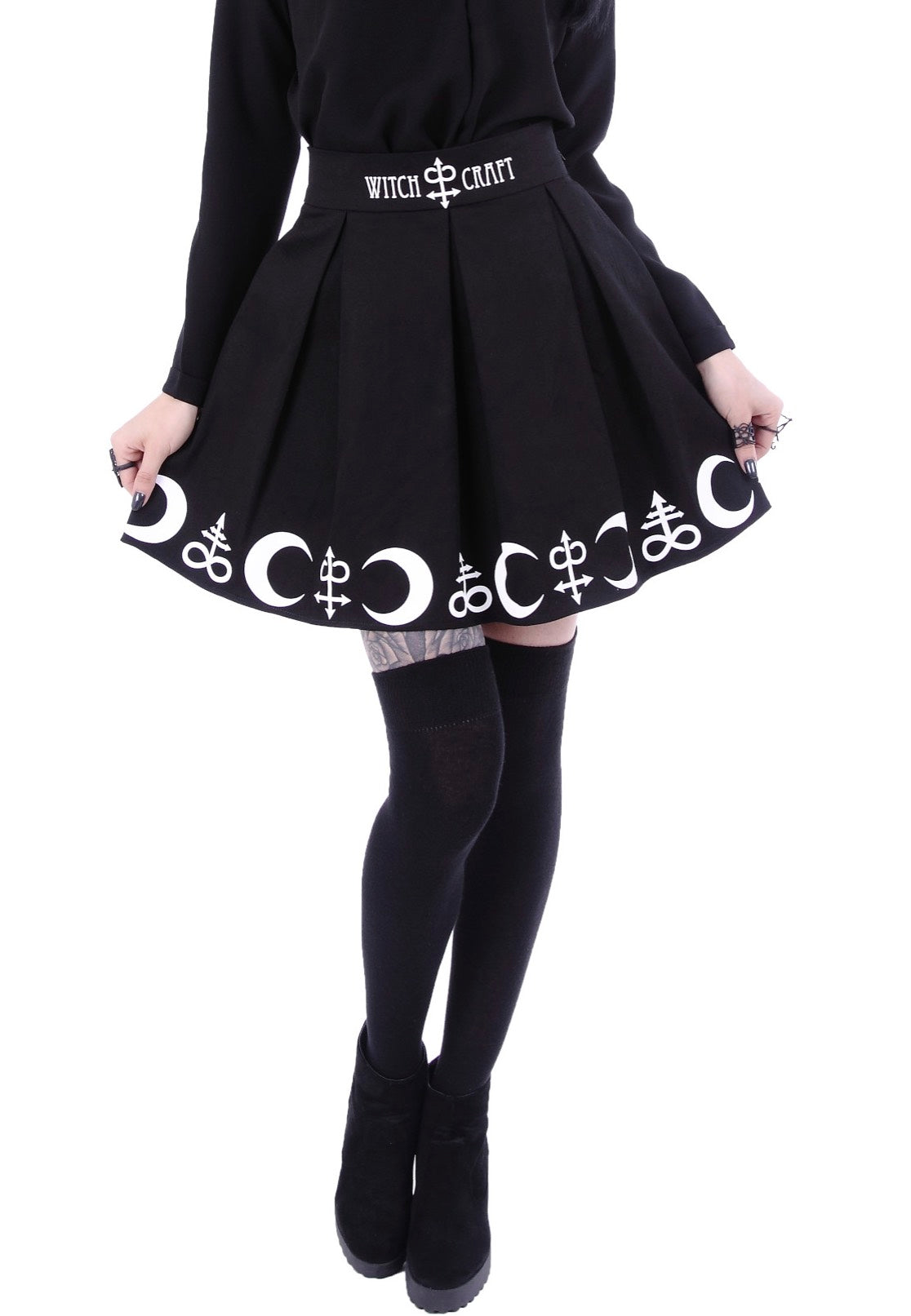 Restyle - Symbol Black/White - Skirt | Women-Image