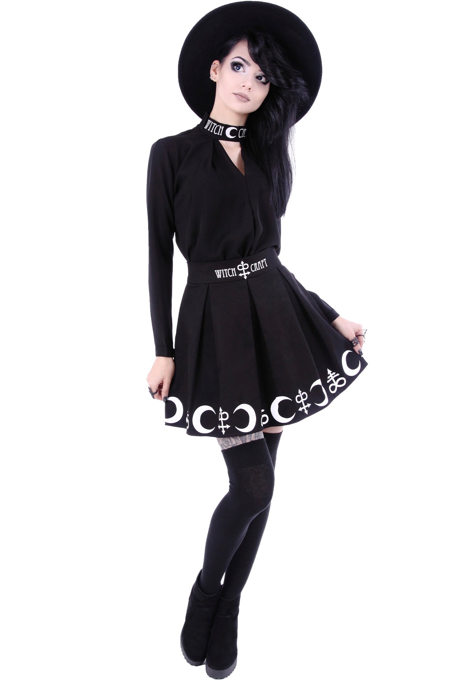 Restyle - Symbol Black/White - Skirt | Women-Image